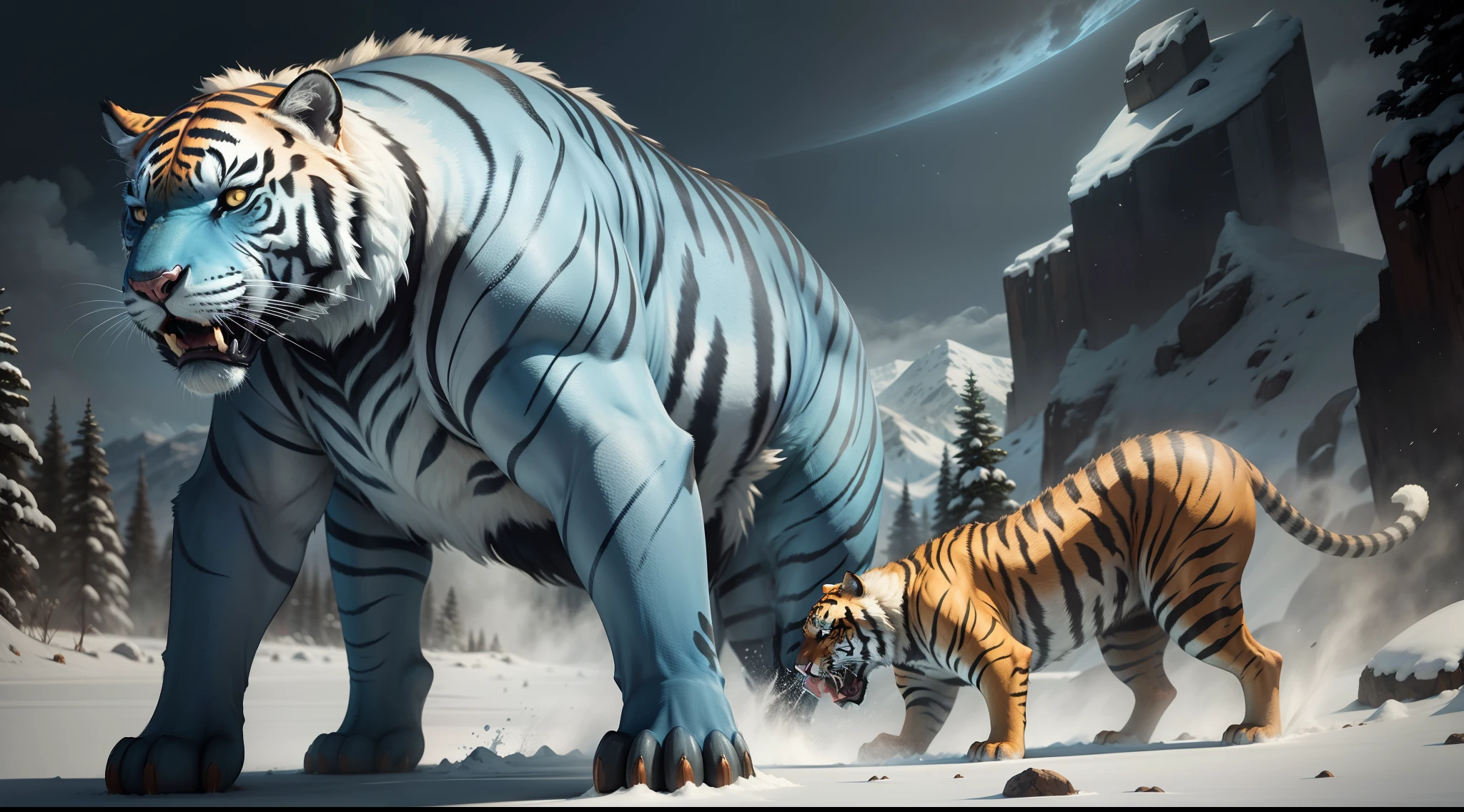 Sub-interglacial period，Prehistoric tigers