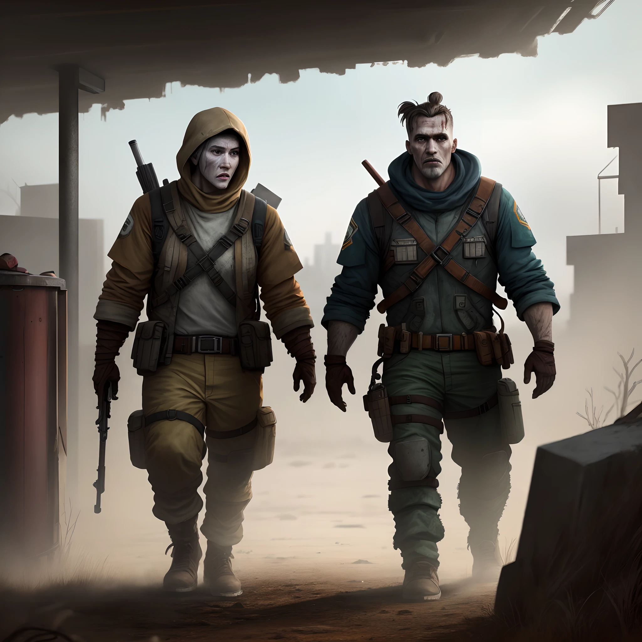 Survivors of the post-biochemical apocalypse