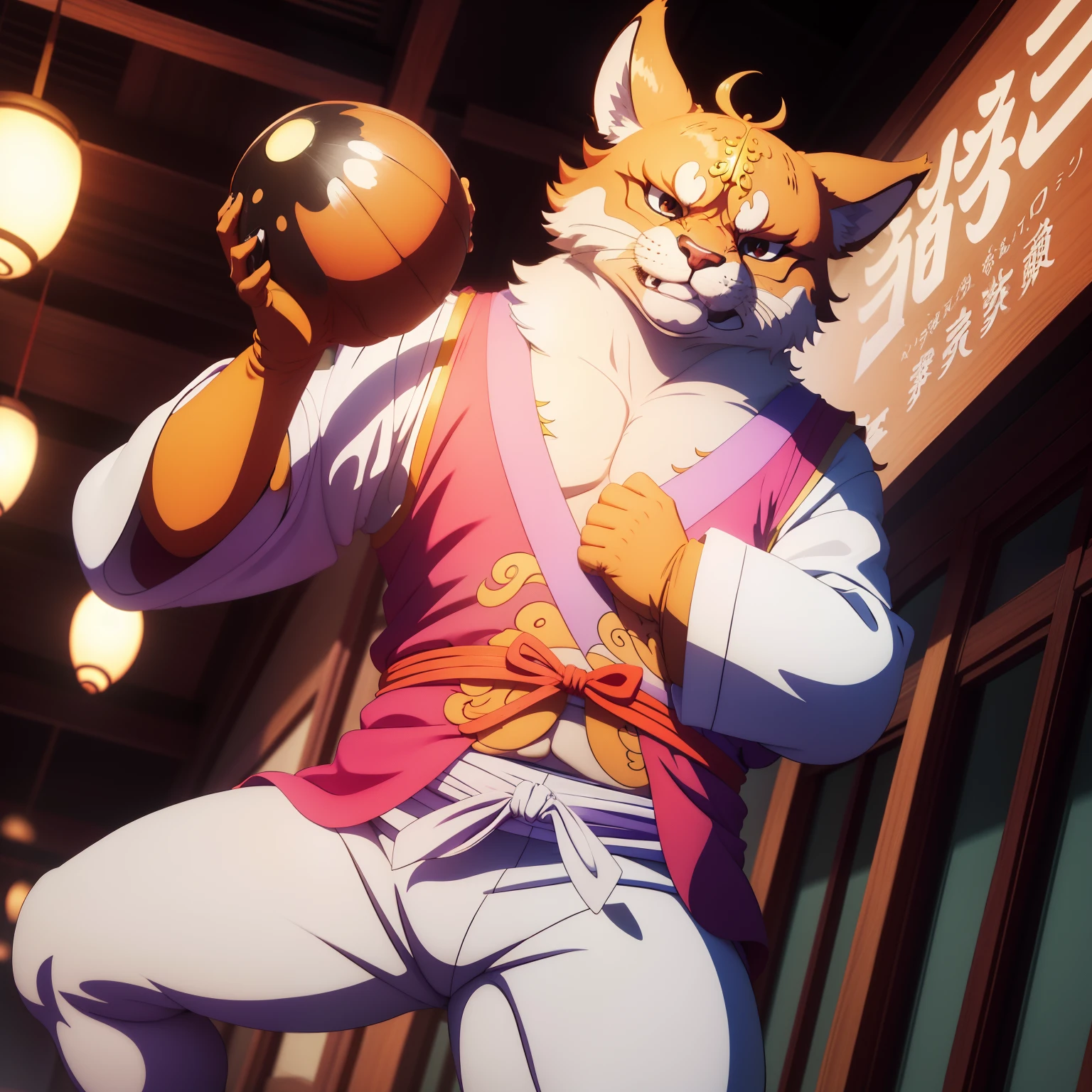furry🔸蓝白皮肤🔸炯炯有神的红眼睛🔸明亮简单花纹