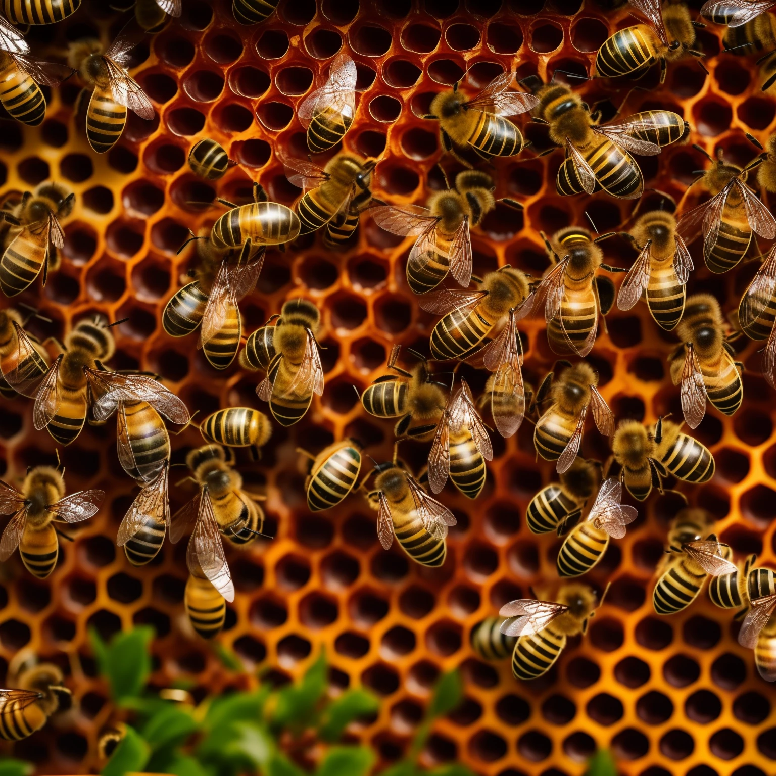 Bee hive, concept art, 4k