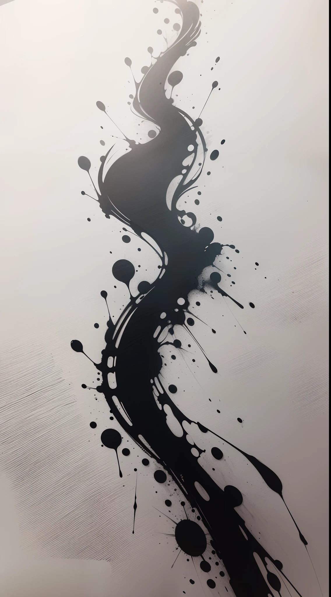 white backgrounid,ink wash style,No characters,Simple lines