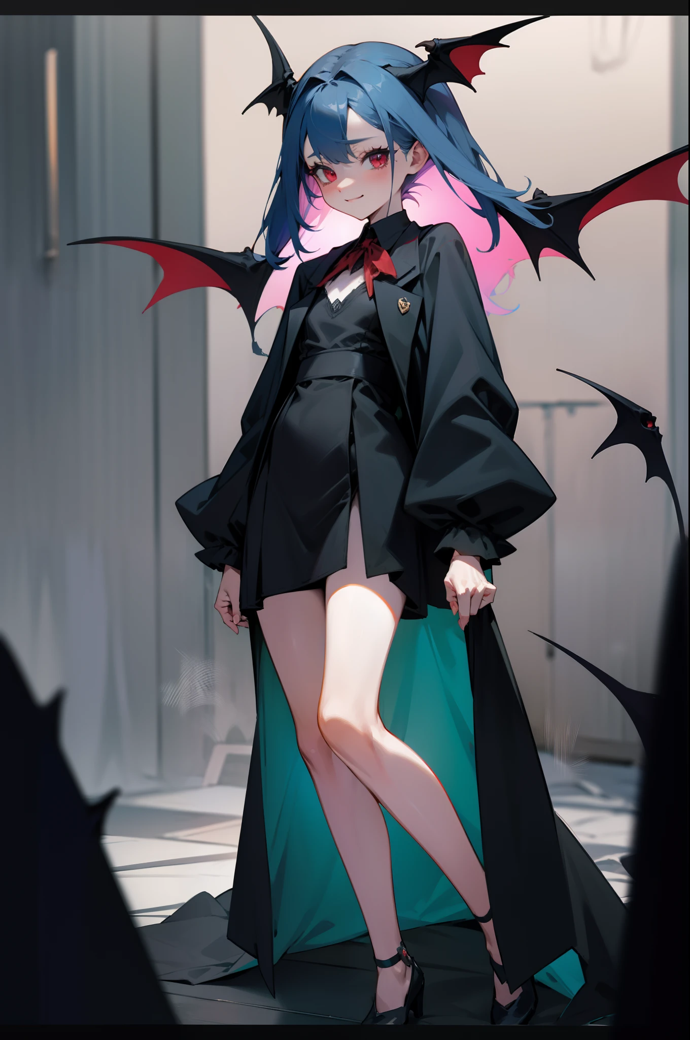 Adorable vampire, nice body