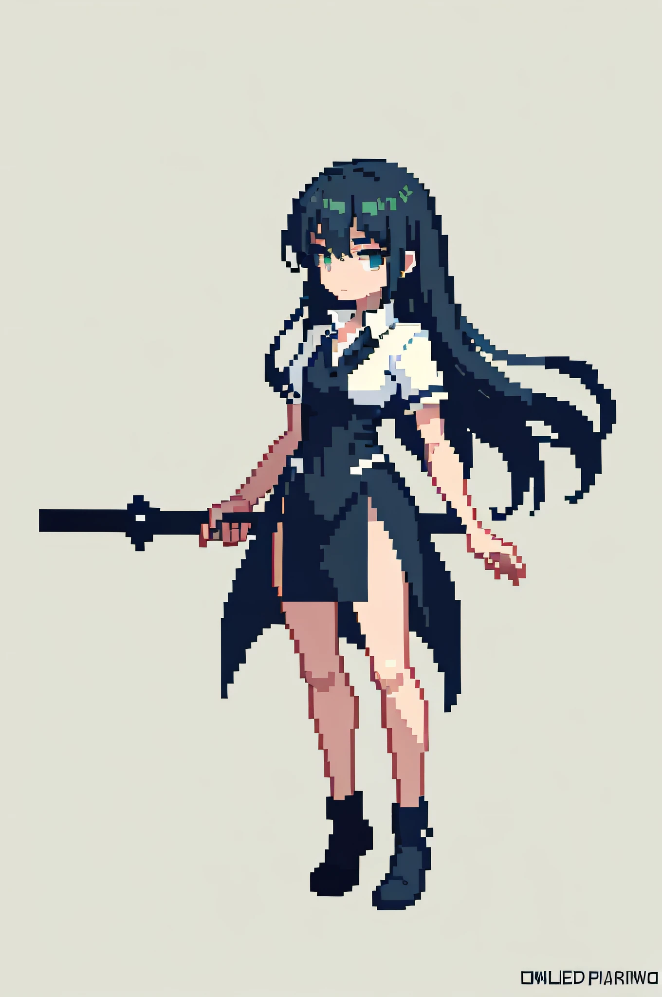 (masterpiece, top quality, best quality), pixel,pixel art,1girl,full body,