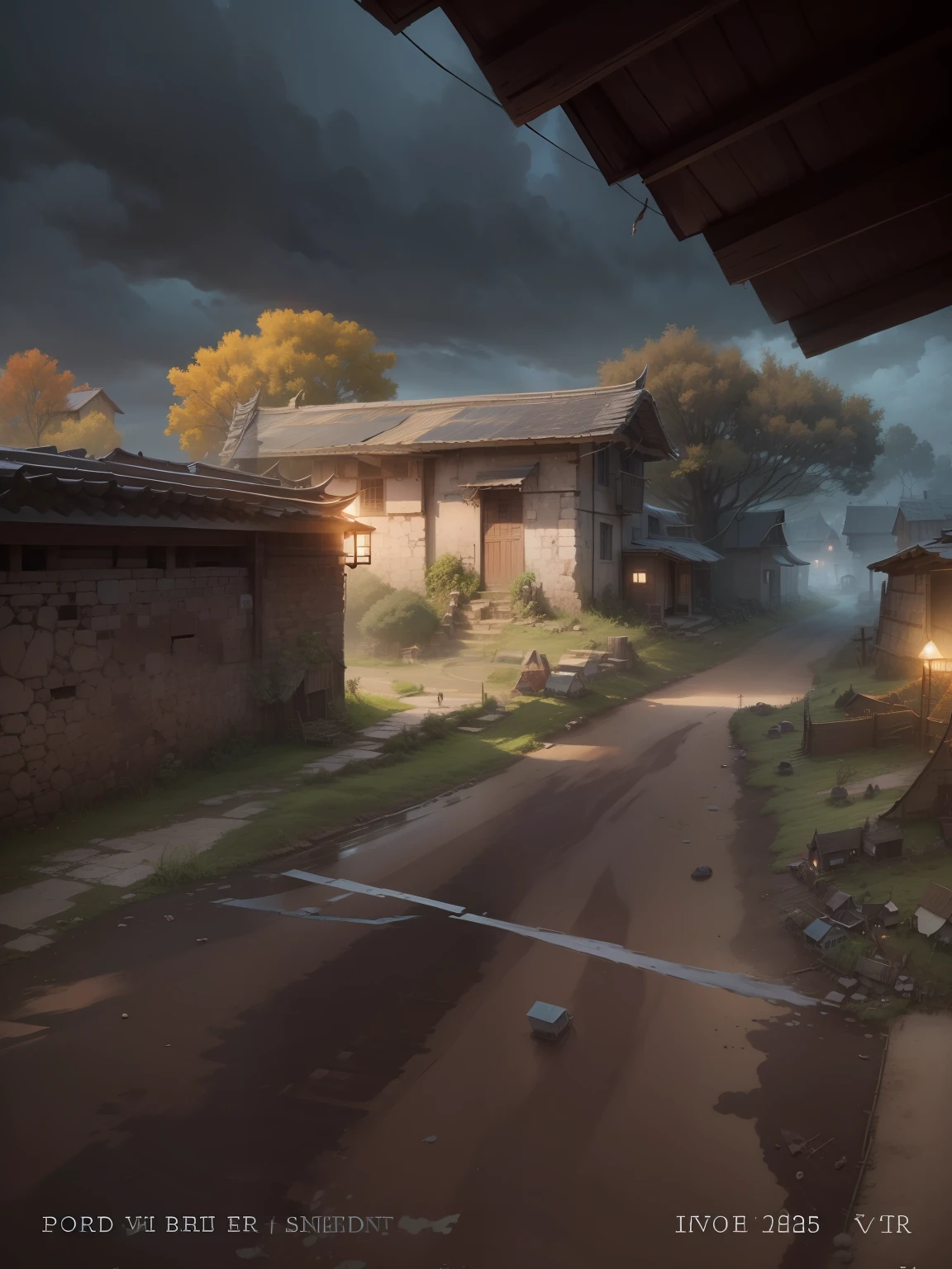 Poor is village sky is monster.
