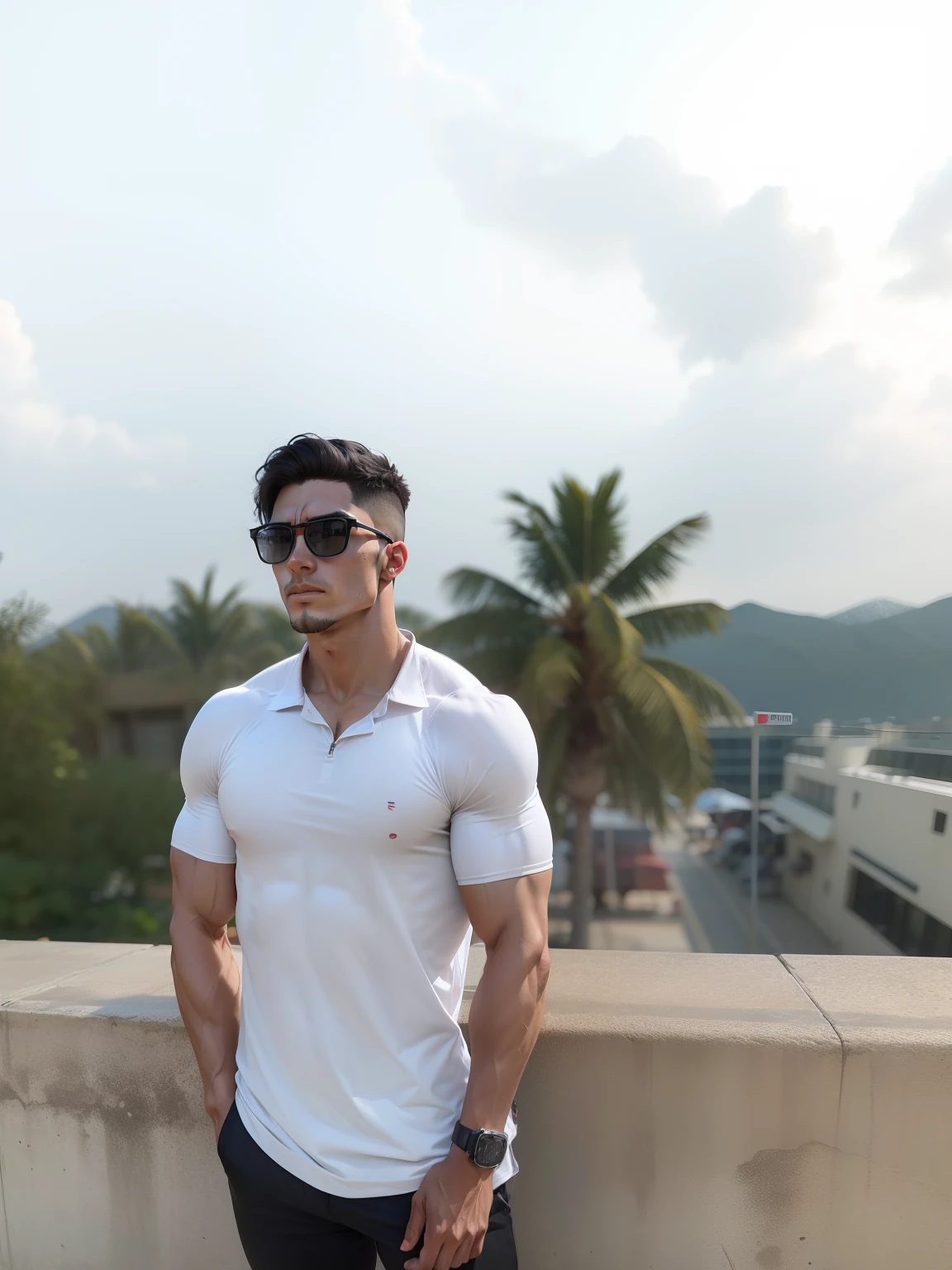 convert me into bodybuilder but don't disturb  my face