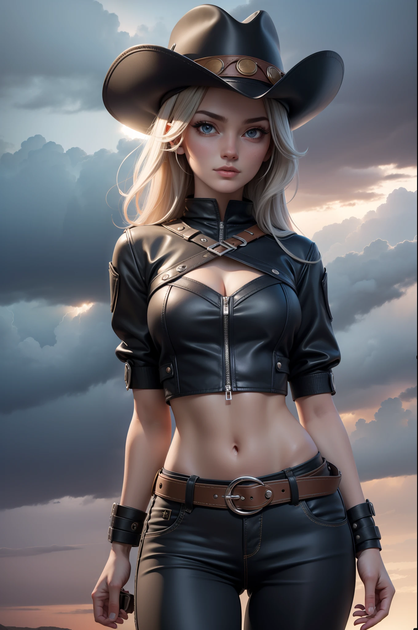 (Cowgirl Tiro), (master part), (best quality: 1.0), (Ultra Highres: 1.0), rosto e olhos altamente detalhados, (fotorrealista: 1.2), PARA QUEBRAR, ShayeraDC, olhos verdes, WMASK, eletricidade, Armadura Wolverine, black pants, diafragma, belt,
TO BREAK
sky, lightnings, nuvem