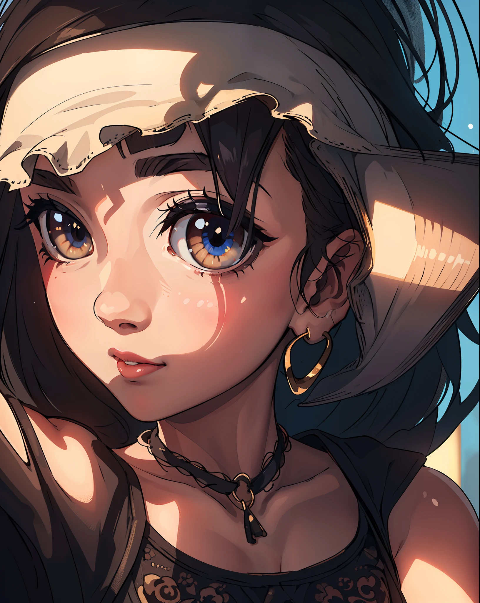 (8k, RAW photo, highest quality), beautiful girl, close up, (detailed eyes:1.2, (looking at the camera:1.4), (highest quality), (best shadow), intricate details