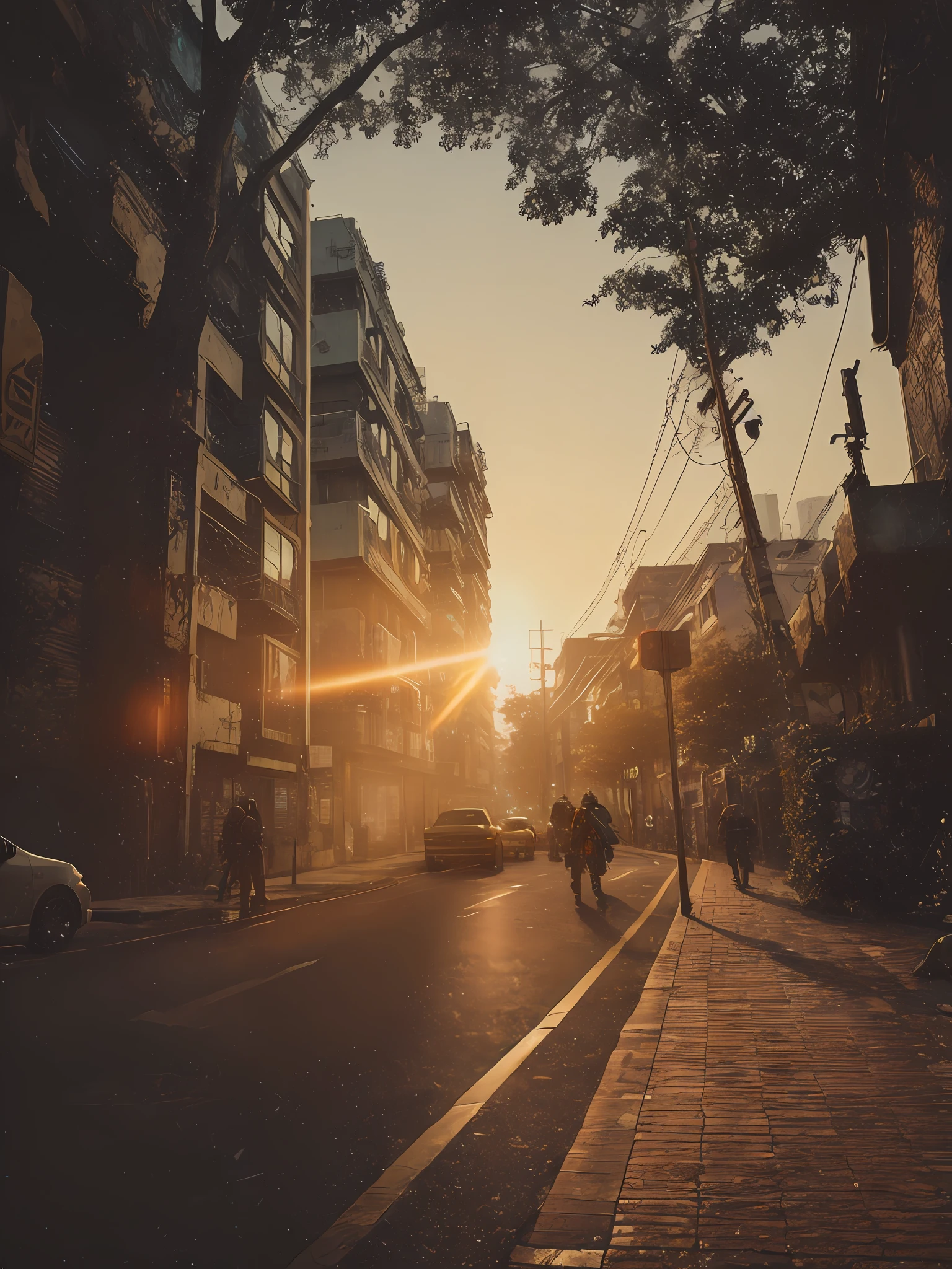 Animated 8k, super realistic, Cyberpunk