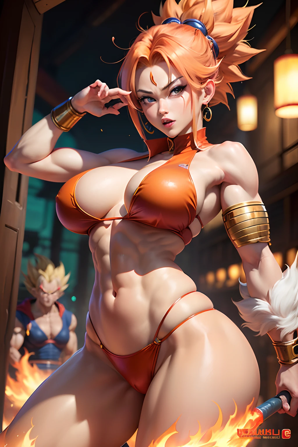 dragonball,Wukong,anime big breast