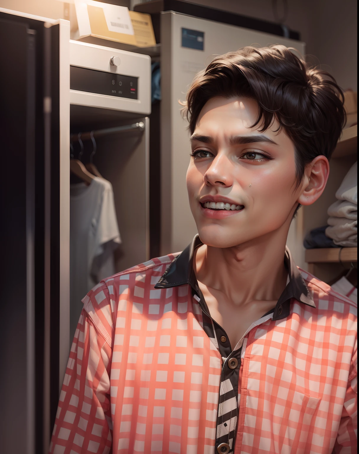 Change clothes.dont change face.