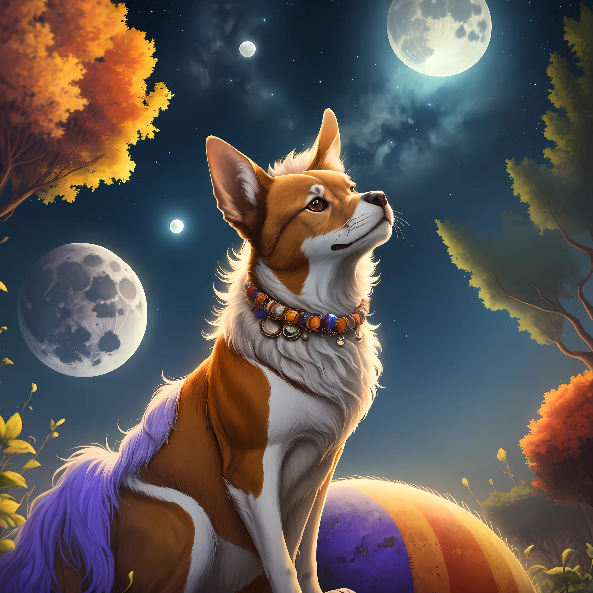 Kizi,Look up at the bright moon,Head down and think of home
