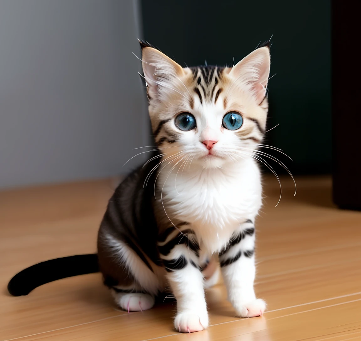 cute kittens、([tail | Detailed wire]:1.3)、(intricate-detail)、nffsw、(intricate-detail、ultra-detailliert:1.2)、Cinematic shots、vignettes、Curly