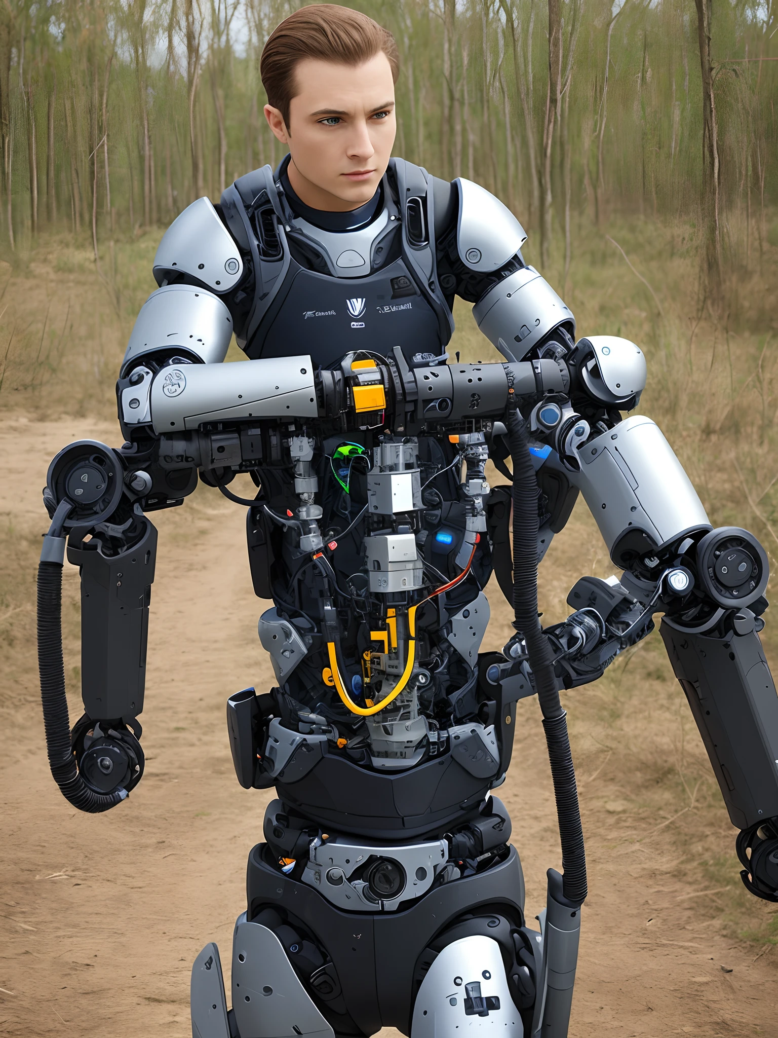 catss,femele,Firearms,prosthesis,Bionic Man,Robotic arm,exoskeleton,armure,
