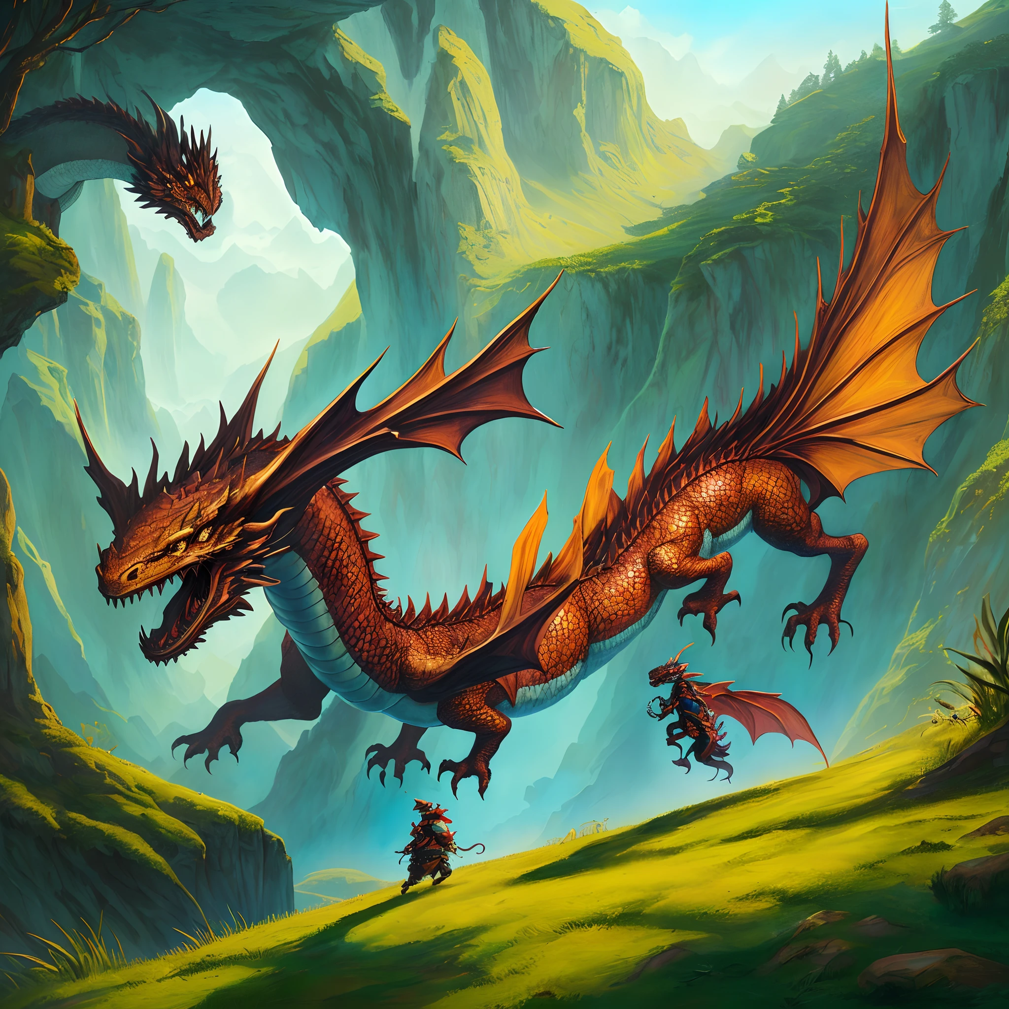 "The Journey of the Brave Little Dragon"