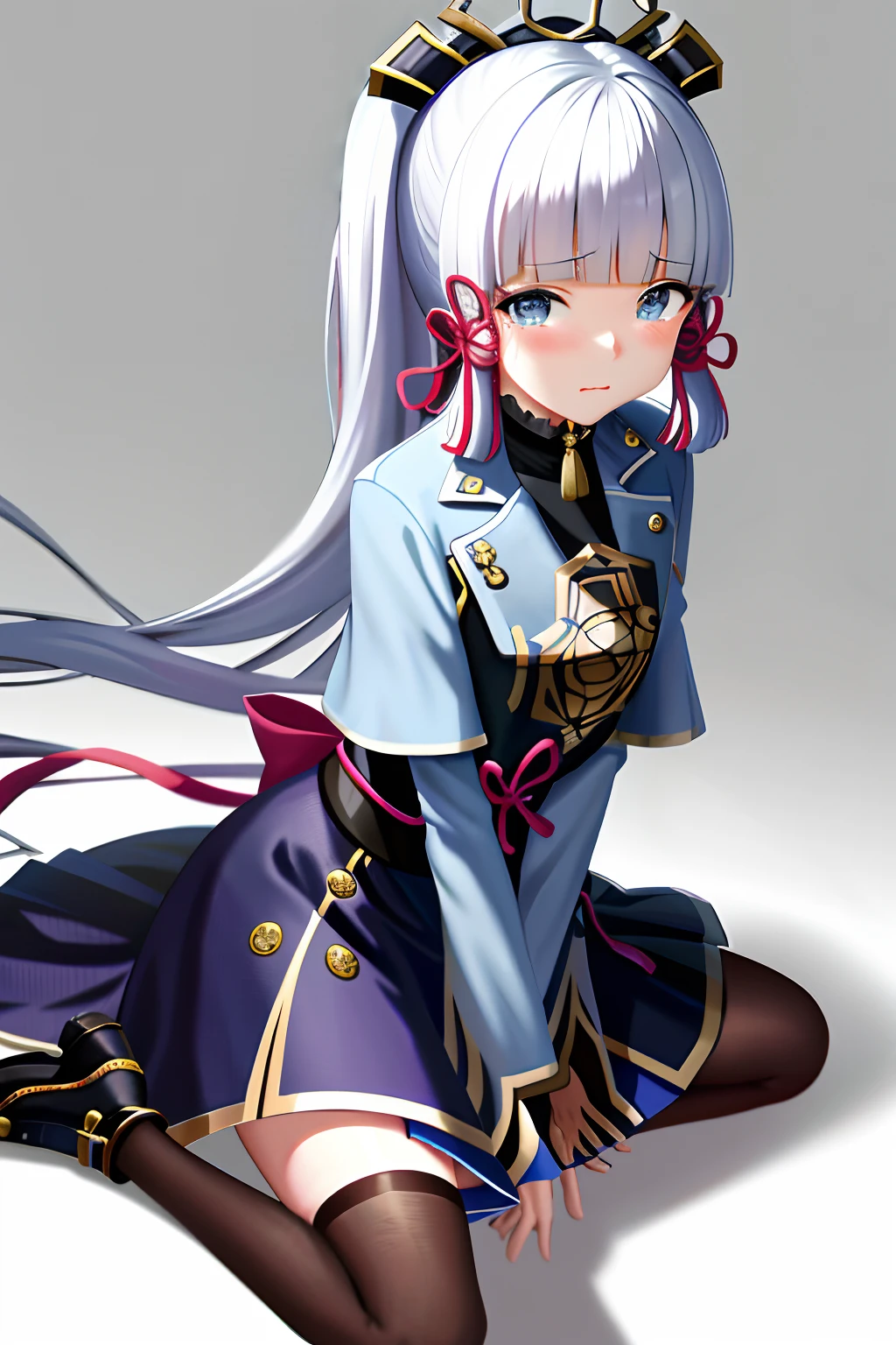 tmasterpiece,A high resolution,best qualtiy,kamisato_ayaka,Wash your feet,mouth drool,roll eyes,streaming tears,Raised sexy,Masturbation
