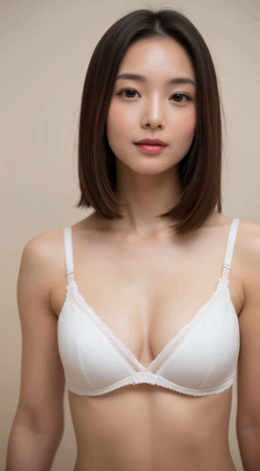 ((Best picture quality, 8K, tmasterpiece:1.3)), 1girll, Beautiful woman with slender abs:1.3, (Casual hairstyle, :1.2), Pink low-cut ，Super large，The skin is very white，Ultra-fine face, A detailed eye, 二重まぶた，ssmile。Take pictures in cute poses，The figure is very bad，tiny small waist，Super ，Close-up，Close-up ，White-skinned，The background is casual，Close-up Shot Shot