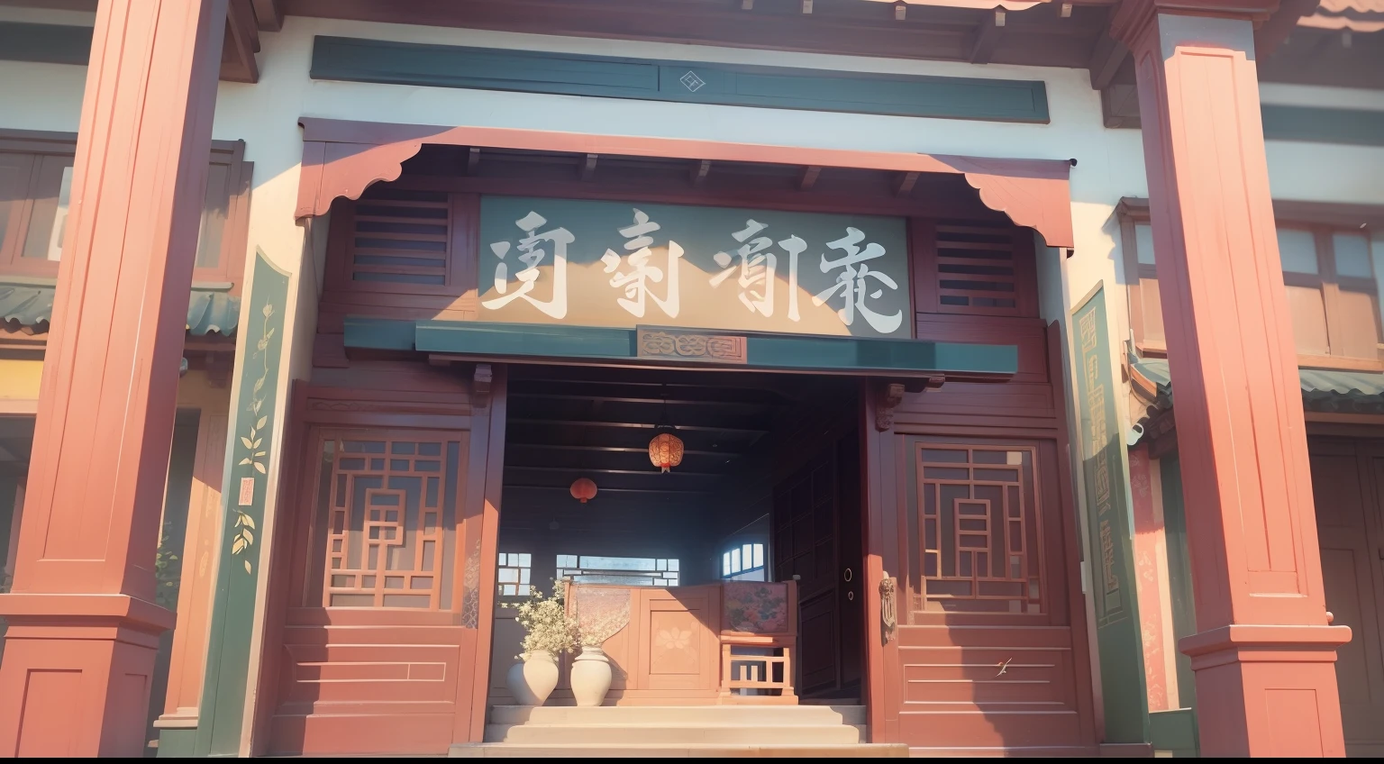 Classical Chinese flower and bird screen,screen,elegance,Quaint