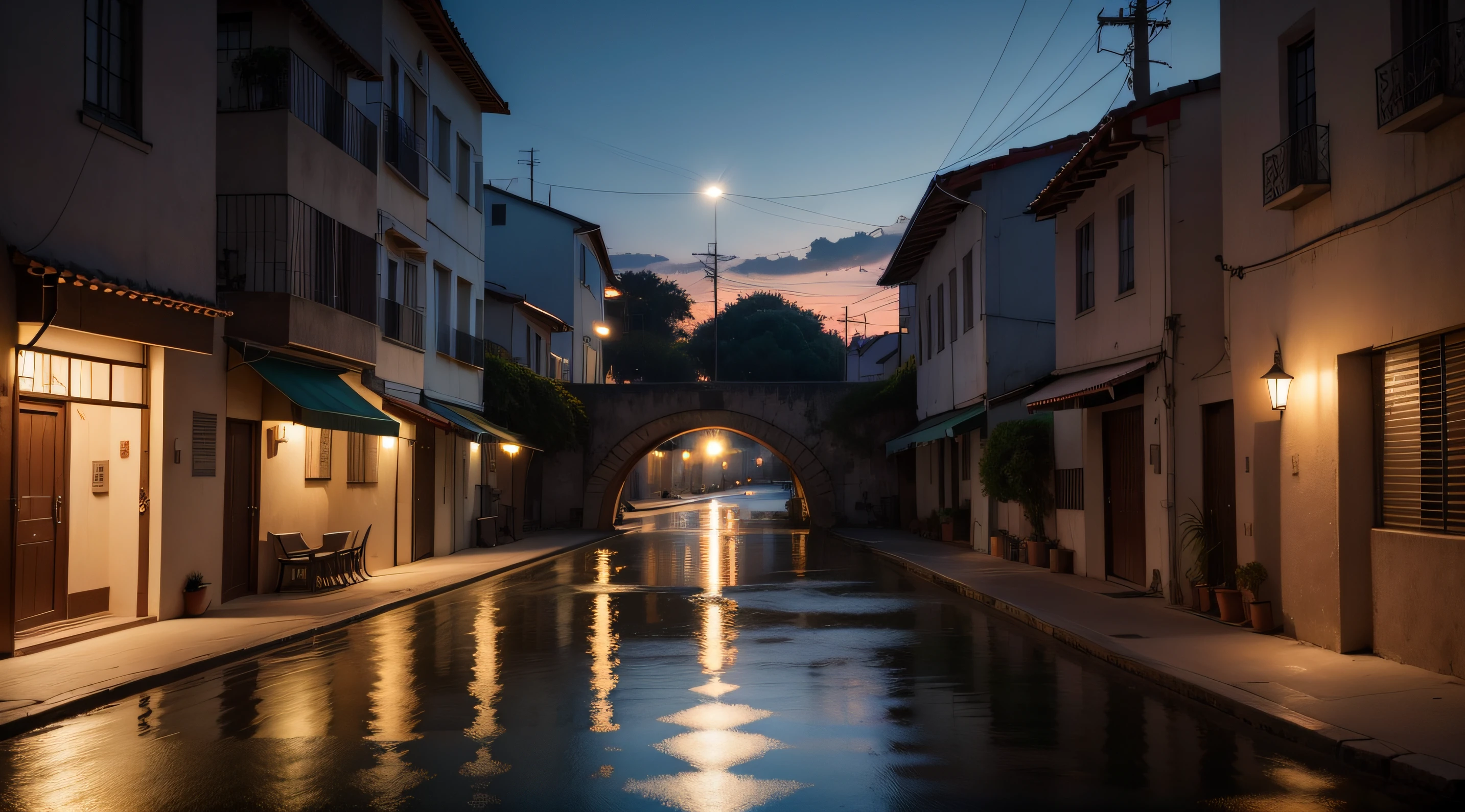 (8k, foto RAW, melhor qualidade, obra-prima: 1.2), (realista, foto-realista: 1.37),paisagem urbana, noite, molhado, profesional lighting, photon maping, radiosidade,um corpo humano,rosto de mosca. rasgado, seios grandes, vestido branco