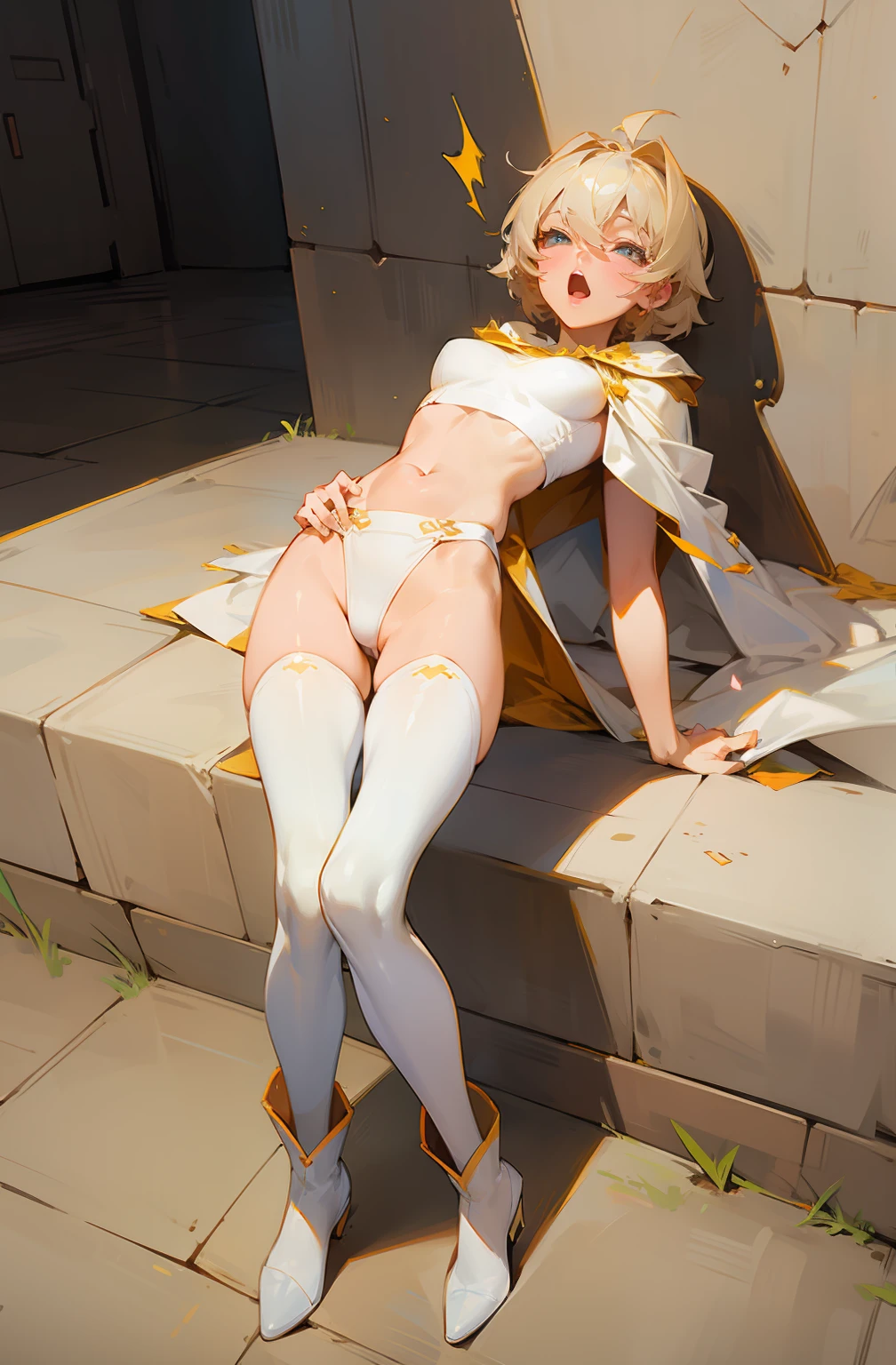 White cape