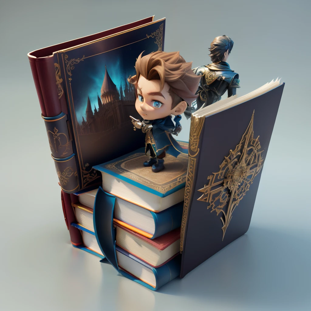 3d Kidees book magiciens logo