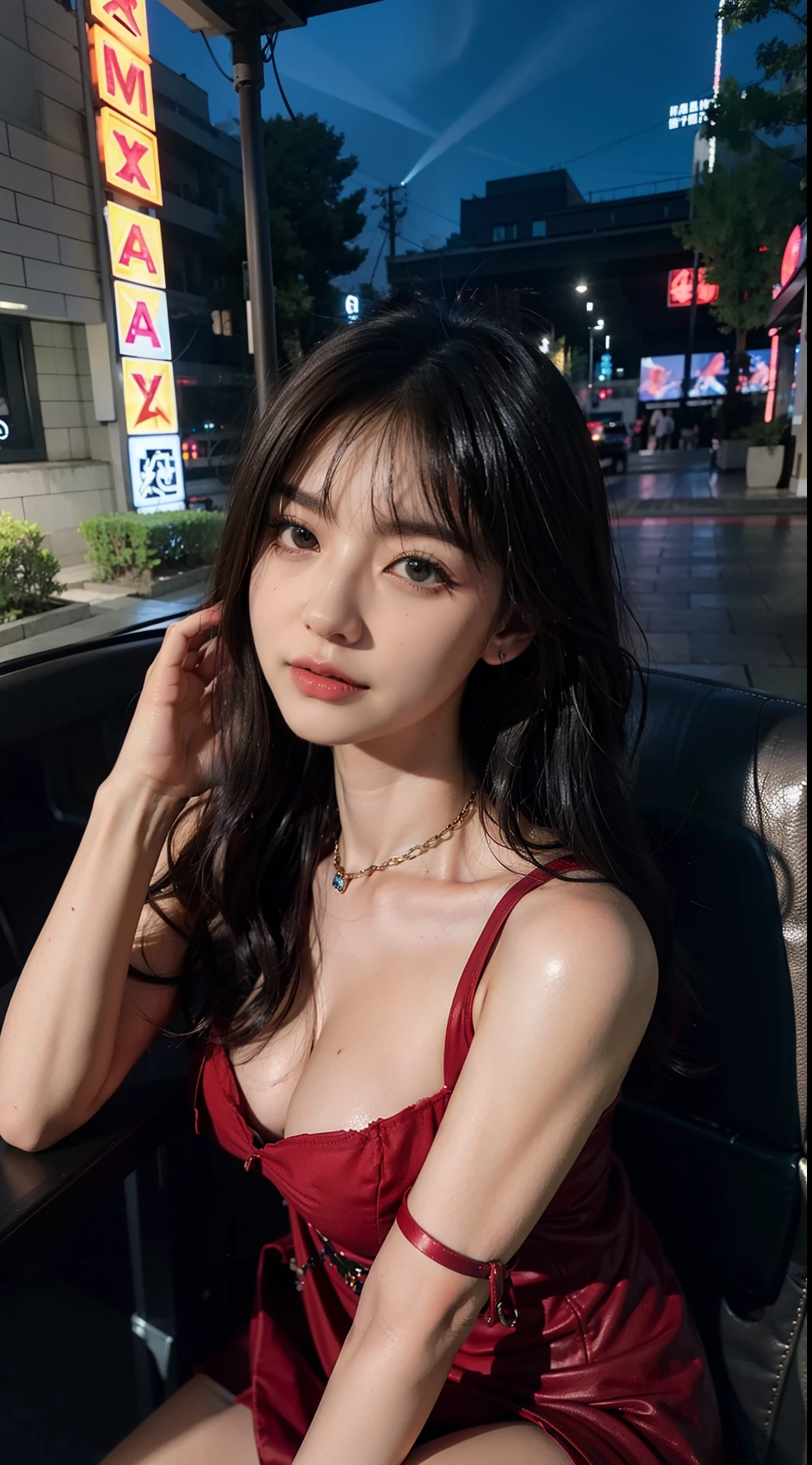 1 girl in、Beautiful photorealistic prestige KDA All-Out League of Legends Ahli、red blush、Torn clothes、Bodysuits、Overexposed、Electric chair、Large cleavage、breasts indentation、ahli in rune terra prison、Slave Collar、chain around neck、Role Play BDSM、High Fantasy、gravure、obscenity、Colossal tits、ighly detailed、8K、hight resolution、独奏、big juicy lips、thick juicy thighs、make - up、completely 、big shiny breasts、gloves、looking at the viewers、Photorealsitic、cinema4d、octan render、Innovative、A sexy、Curvaceous but slender、Mystical aura、Smoky Mist Around Ahli、Illuminati style、Using advanced machine learning、Perfect Succubus Waifuari Sitting In Electric Chair、Exposed camel toe、nighttime scene,nighttime scene、Sateen,Photo styles for secondary magazines、Trends on pixiv、civic trend、perfect-composition, Professional quality, Unreal Engine