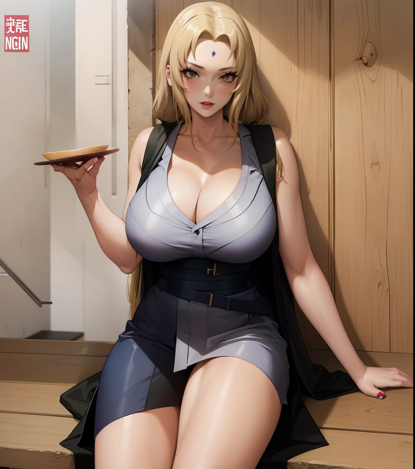 there is a woman sitting on a bench with a skirt on, sakimichan, angelawhite, 21 years old, 18 years old, 2 , 2 7 years old old, malaysianl, asian, 2 8 years old, sexy look, sexy girle girl, lovely woman, 2 3 years old, yellow hair colors