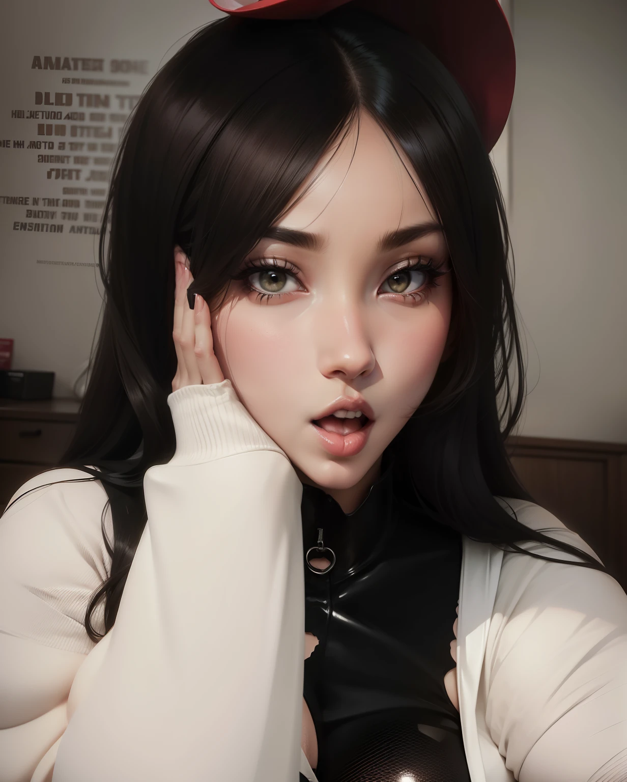 Big breasts sexy seduction
