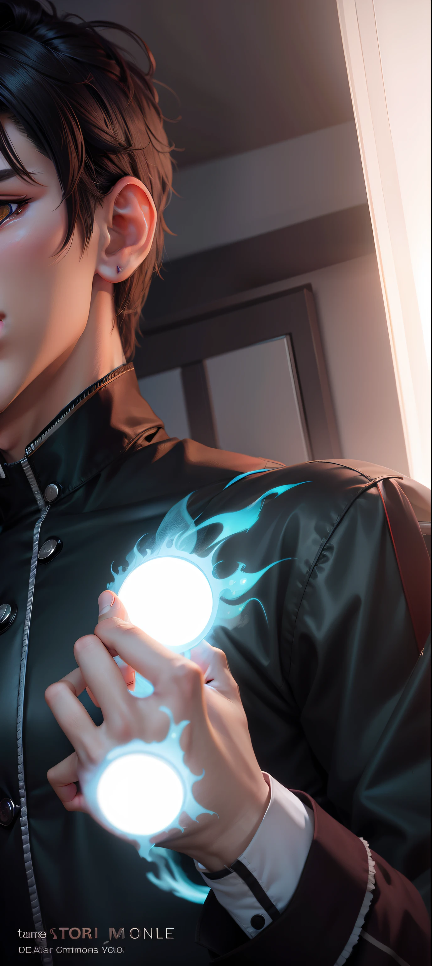 Turn into anime,hot anime boy,