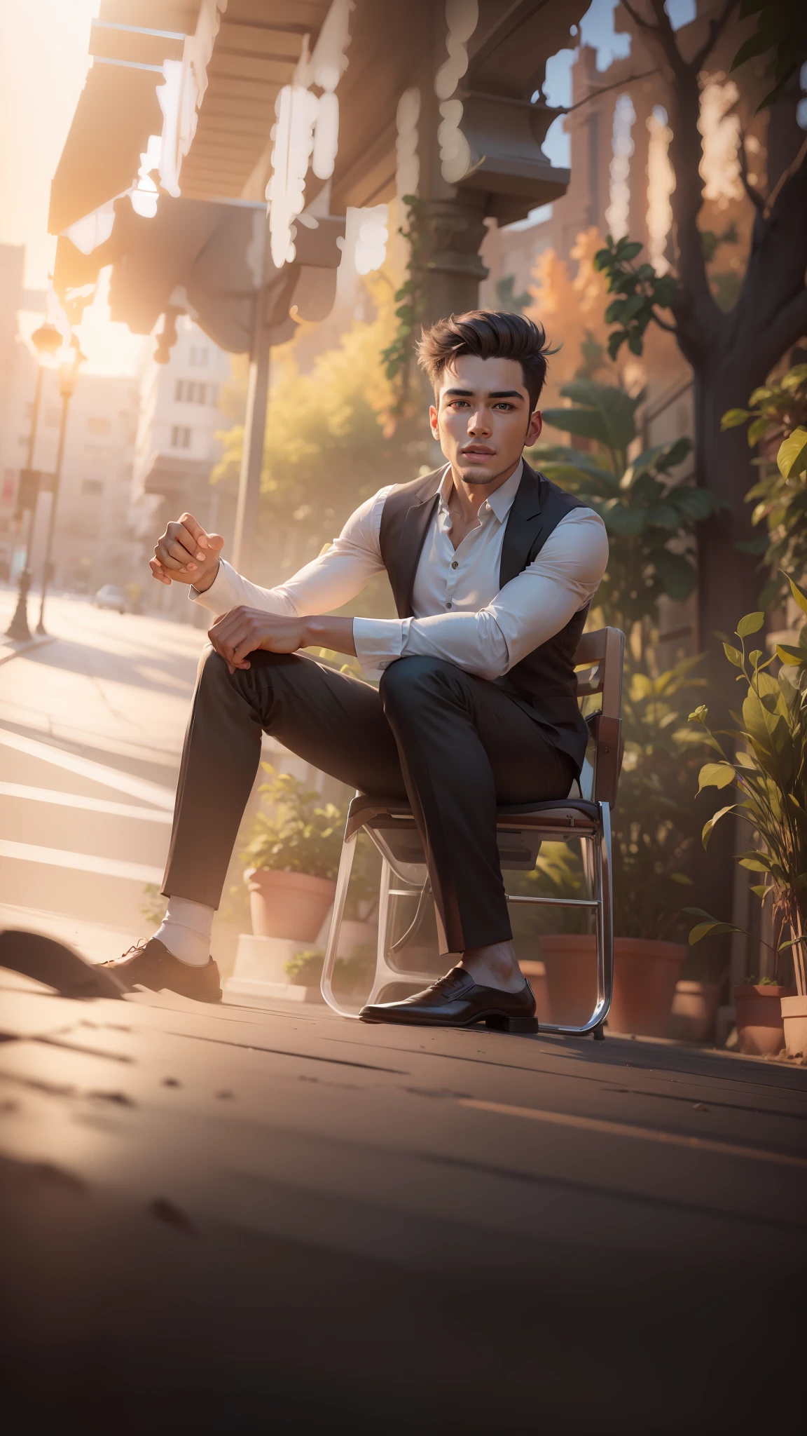 Change background  handsome boy, realistic face, 8k, ultra realistic,