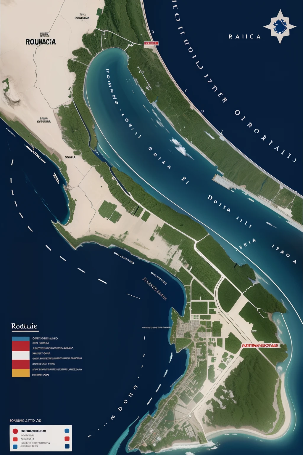 Attractive Dominican Republic map image with stylish data visualizations.
