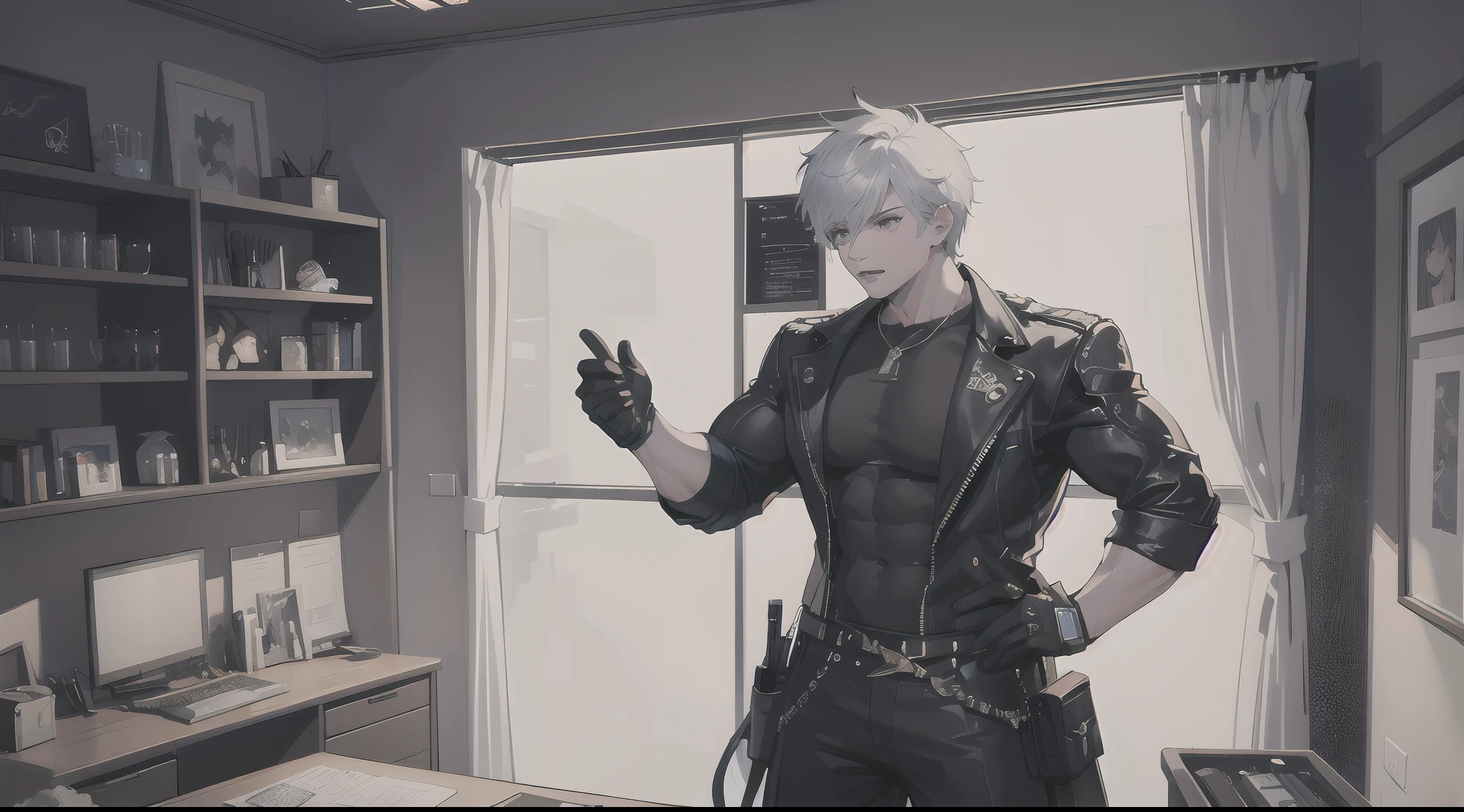 1boy, male, adult, muscular, cinematic, stunning, realising lighting and shading, vivid, vibrant, unreal engine, concept art