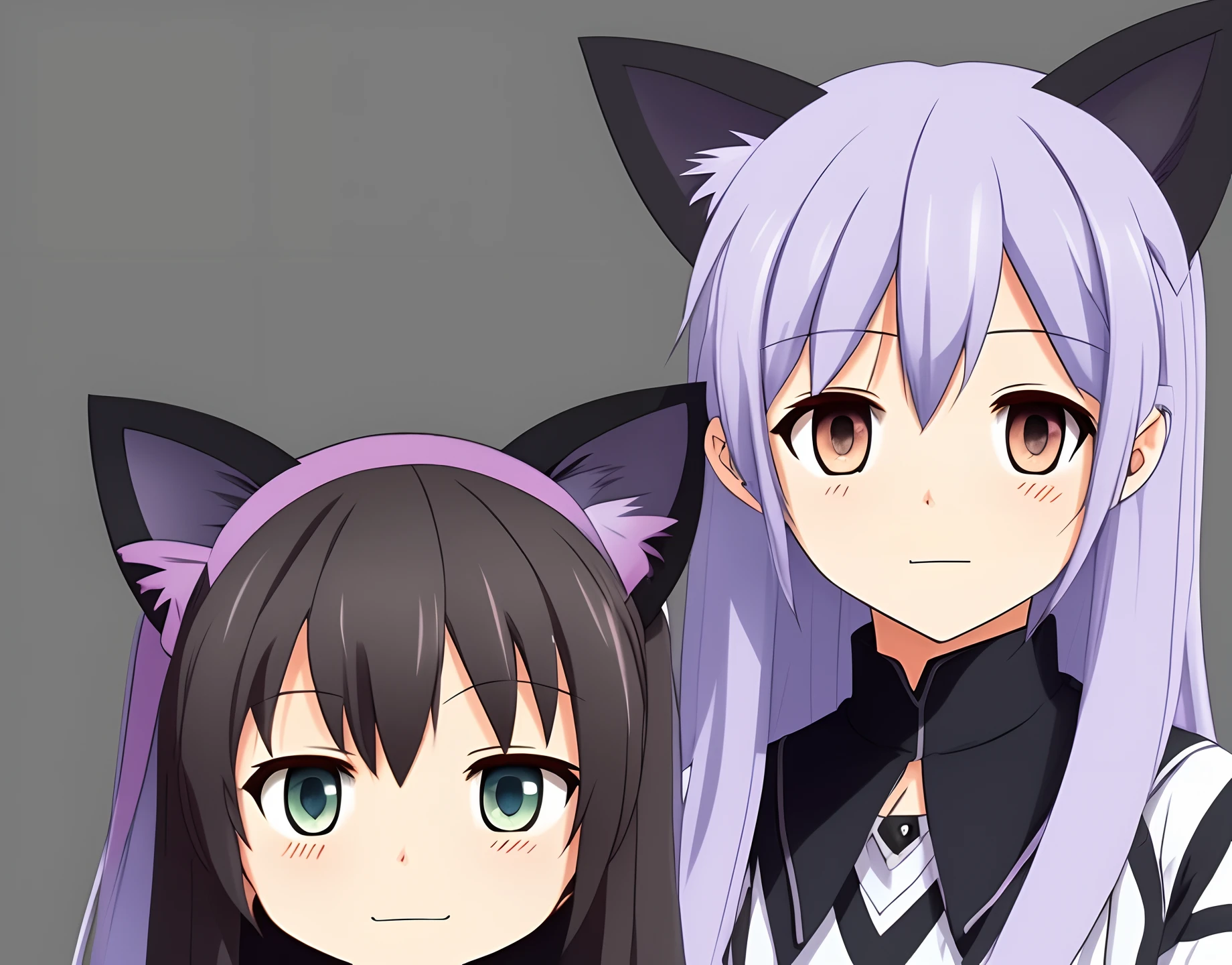 Cat ears shot in the face loli