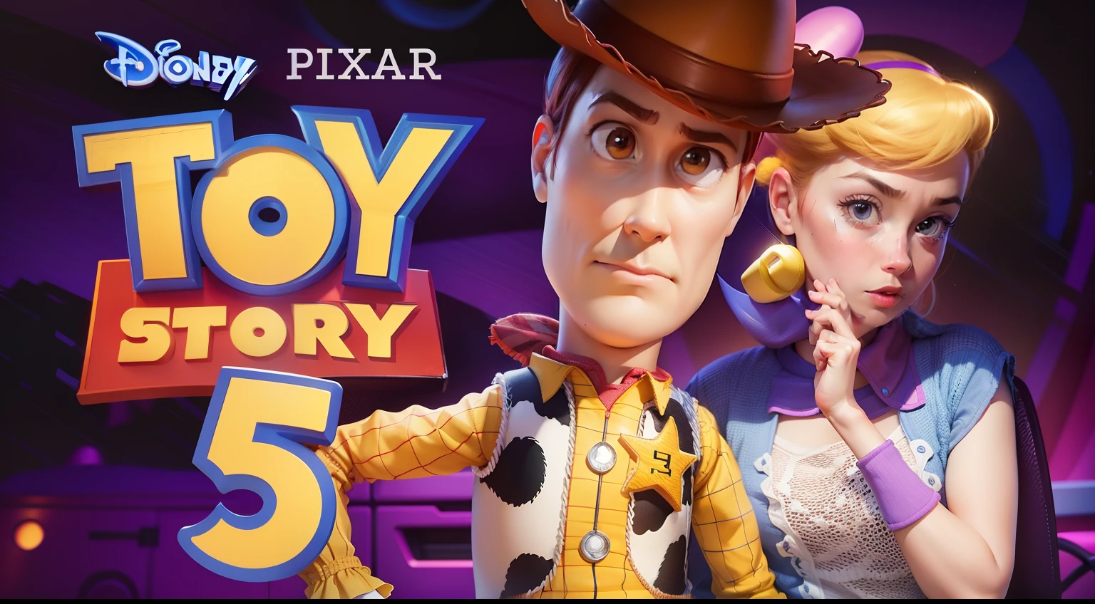 toy story 5 movie logo with a unique and innovative design