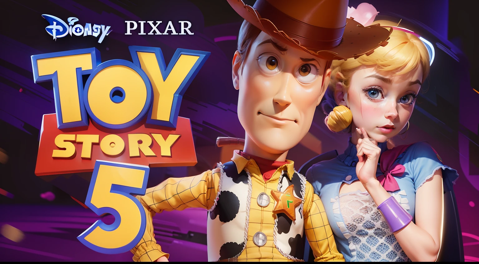 toy story 5 movie logo with a unique and innovative design