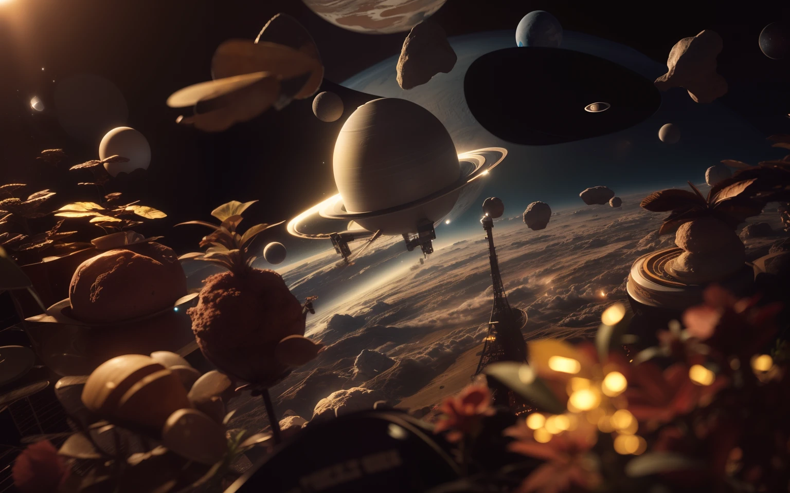 the space