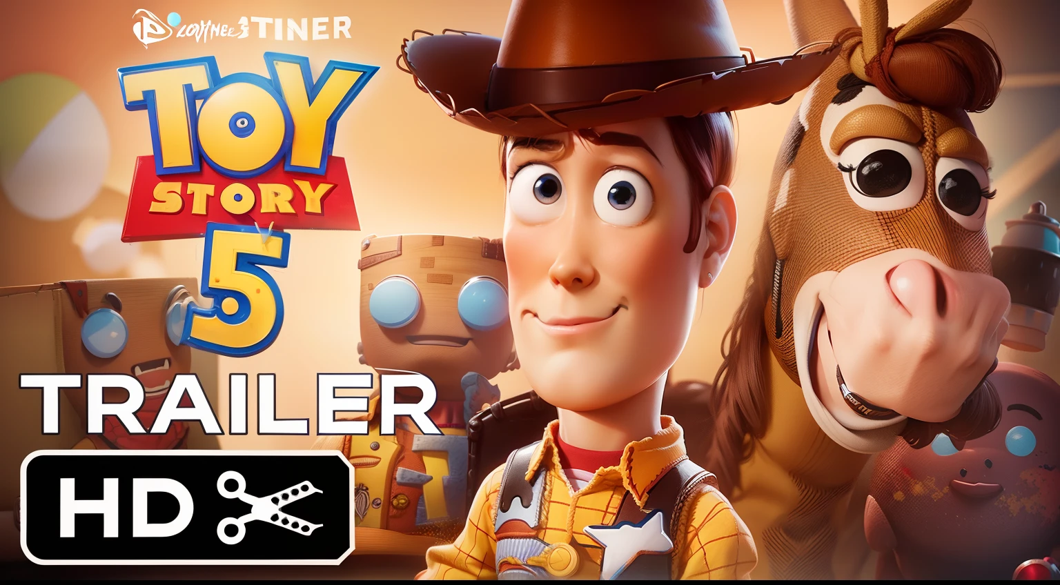 toy story 5 movie logo with a unique and innovative design