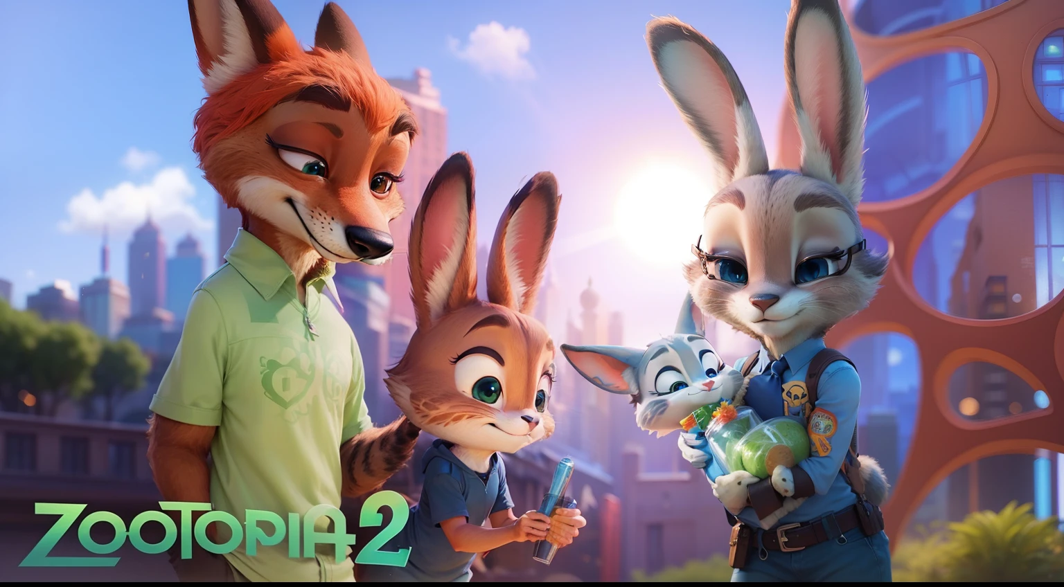 zootopia 2 movie logo with a unique and innovative design