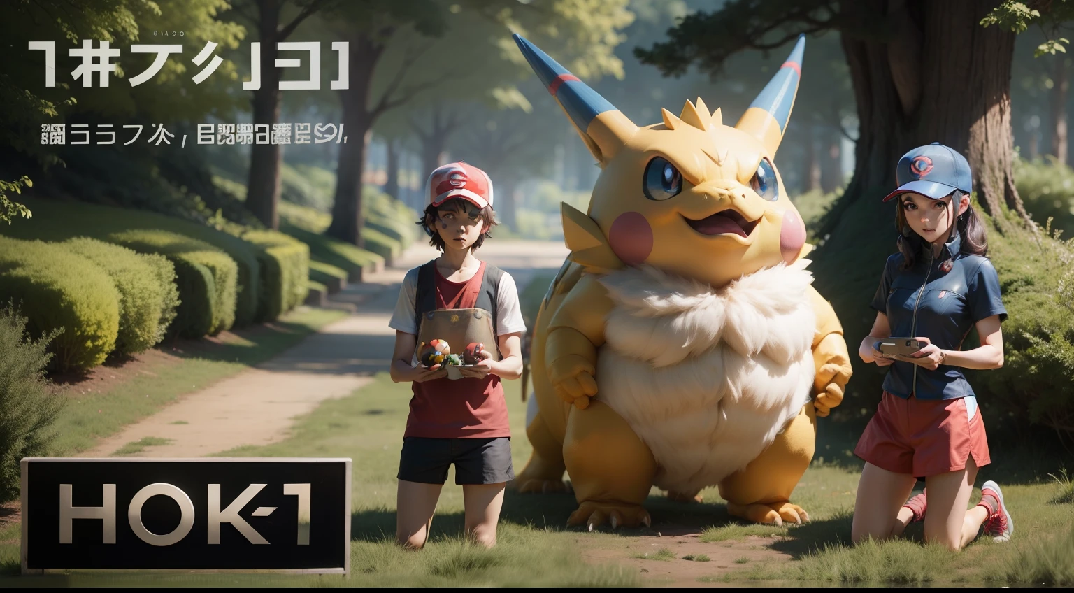 "live action pokemon, human protagonist"