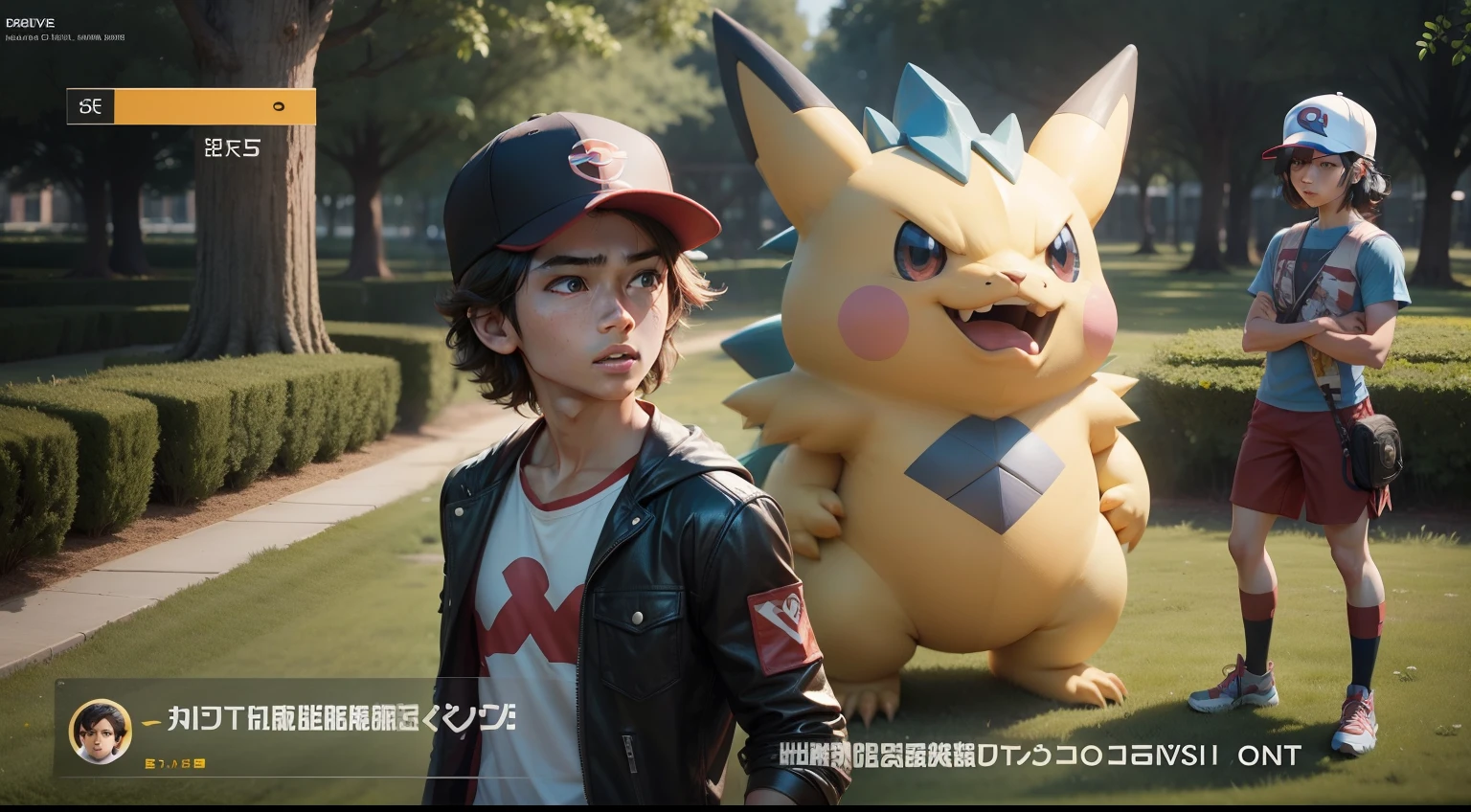 "live action pokemon, human protagonist"