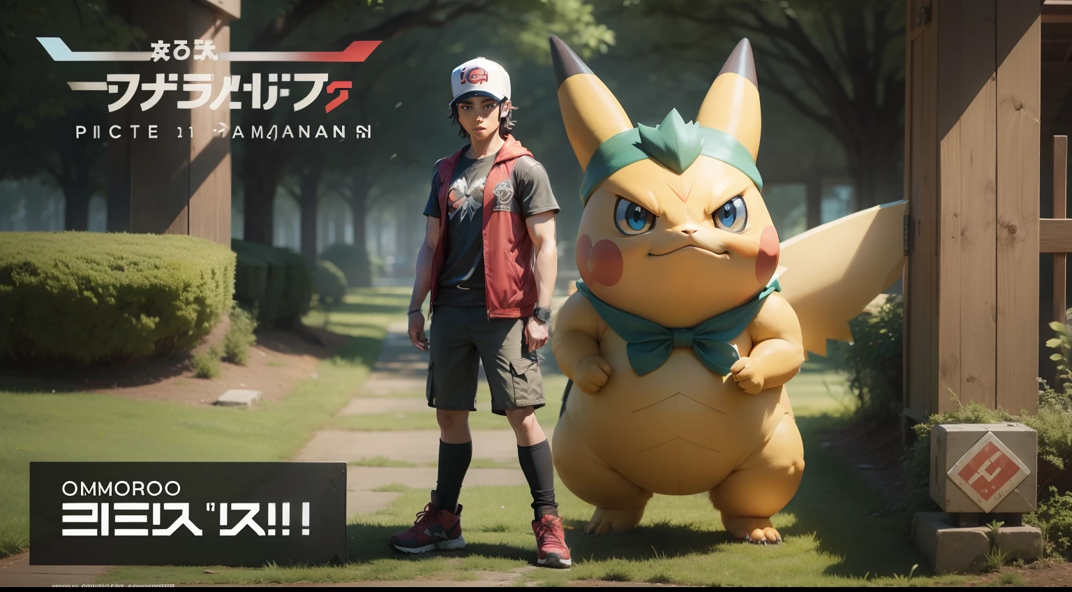 "live action pokemon, human protagonist"
