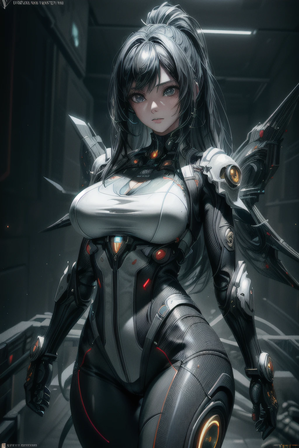 ((Best quality)), ((masterpiece)), (detailed:1.4), 3D, an image of a beautiful cyberpunk female with thick voluminous hair,light particles, pure energy chaos antitech,HDR (High Dynamic Range),Ray Tracing,NVIDIA RTX,Super-Resolution,Unreal 5,Subsurface scattering,PBR Texturing,Post-processing,Anisotropic Filtering,Depth-of-field,Maximum clarity and sharpness,Multi-layered textures,Albedo and Specular maps,Surface shading,Accurate simulation of light-material interaction,Perfect proportions,Octane Render,Two-tone lighting,Wide aperture,Low ISO,White balance,Rule of thirds,8K RAW