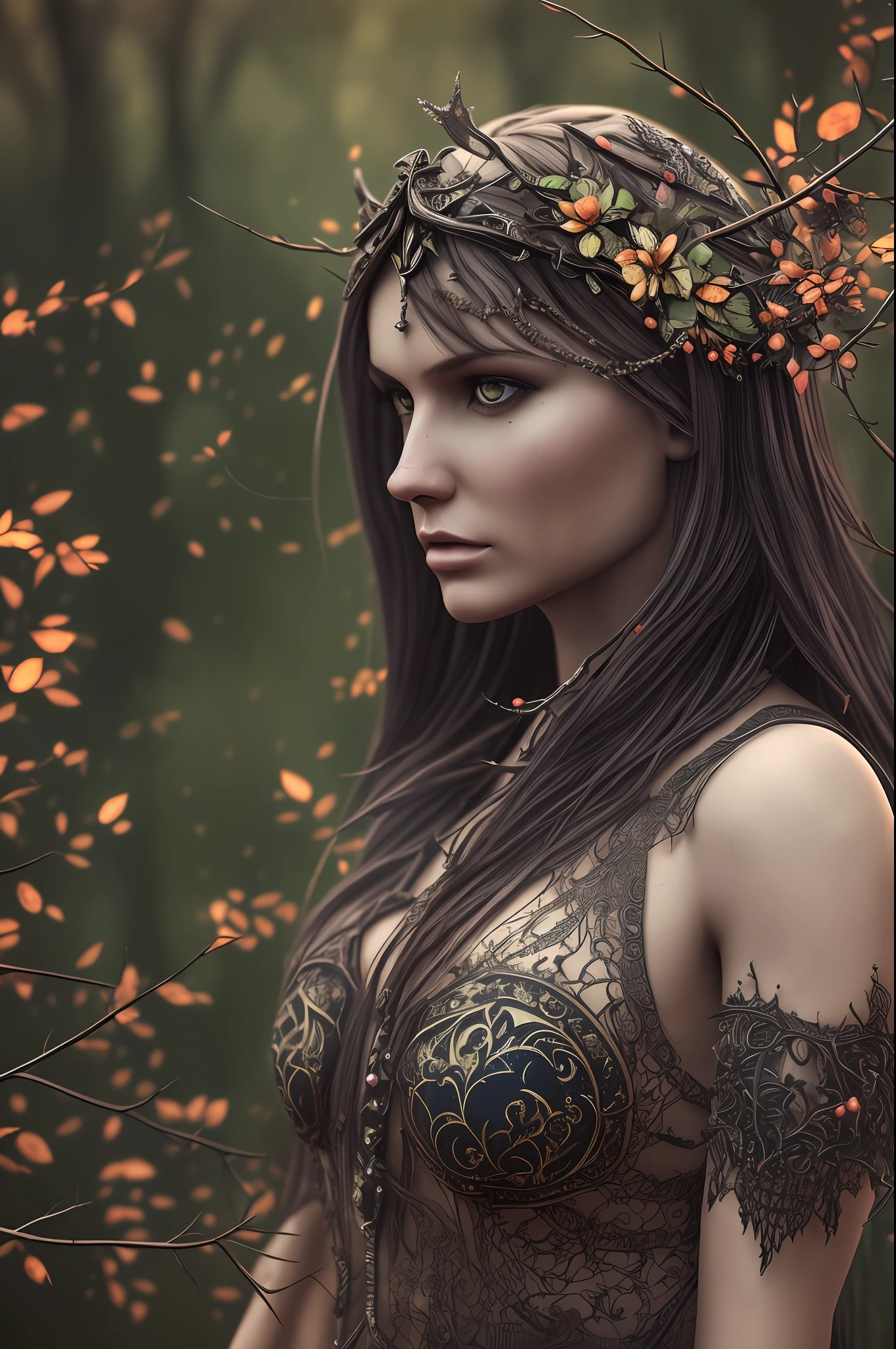 (dark magic:1.2), (grim:1.1) forest, bushes with thorns, (intricate details), (hyperdetailed), 8k hdr, high detailed, lot of details, high quality, (colored:1.3) --auto --s2