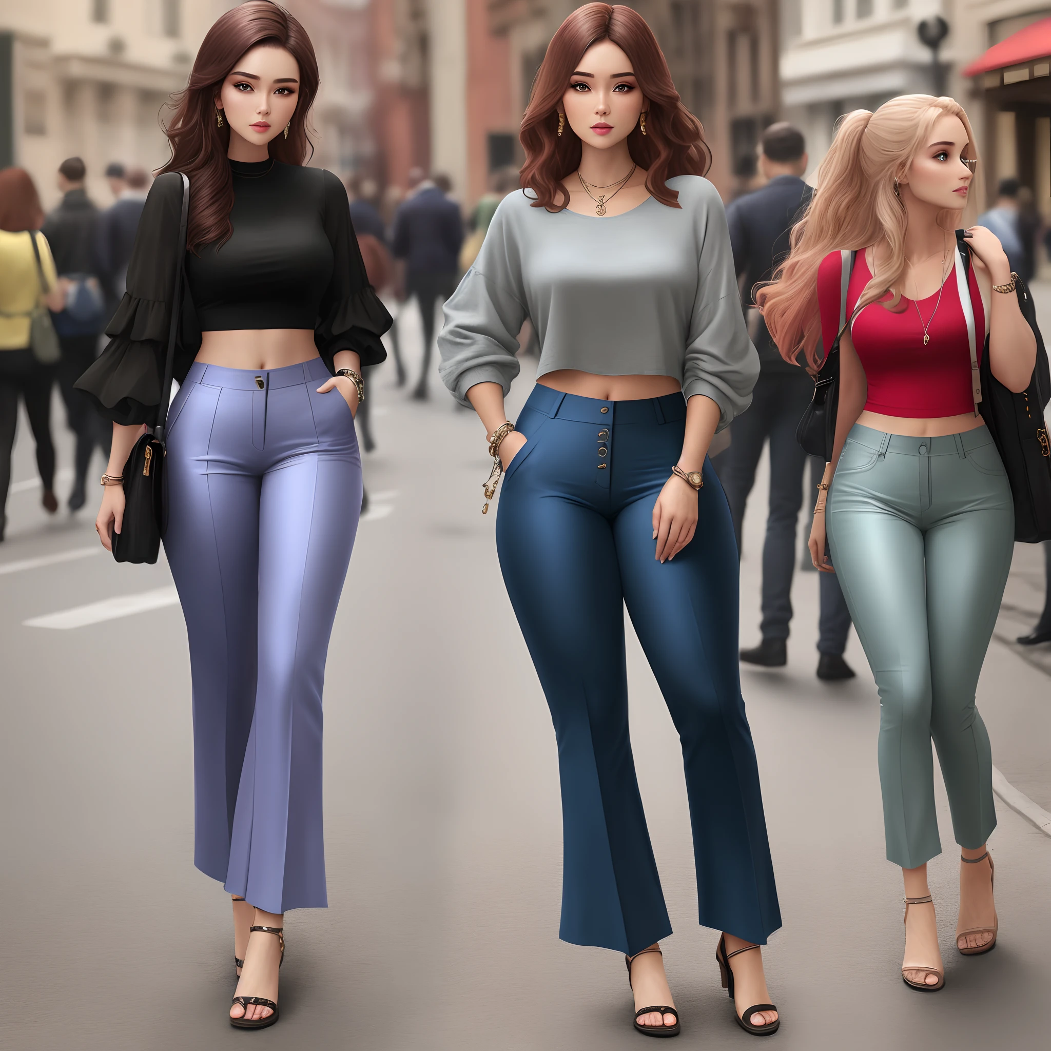 Flared pants