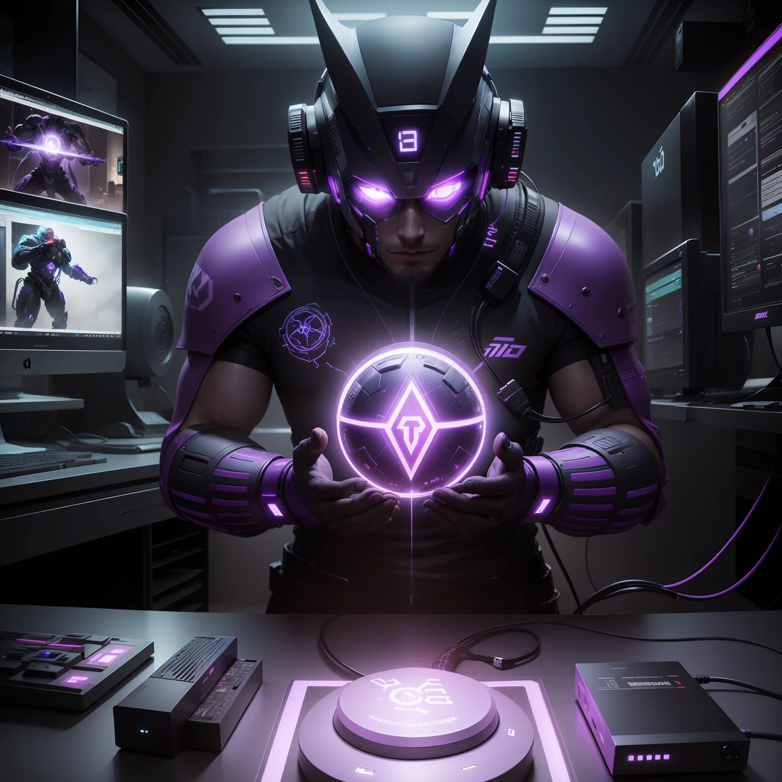 Servidor de internet Full node, Cybernate,roxo, avestruz ,asas,large operation system