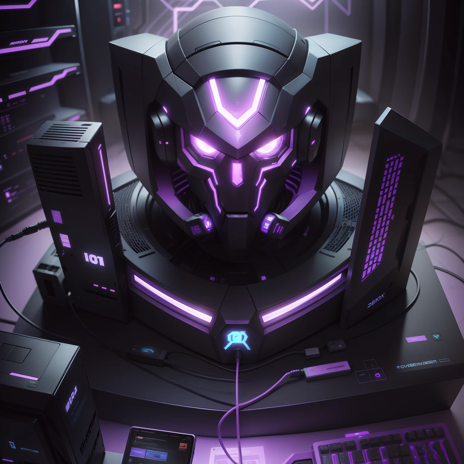 Servidor de internet Full node, Cybernate,roxo, large operation system