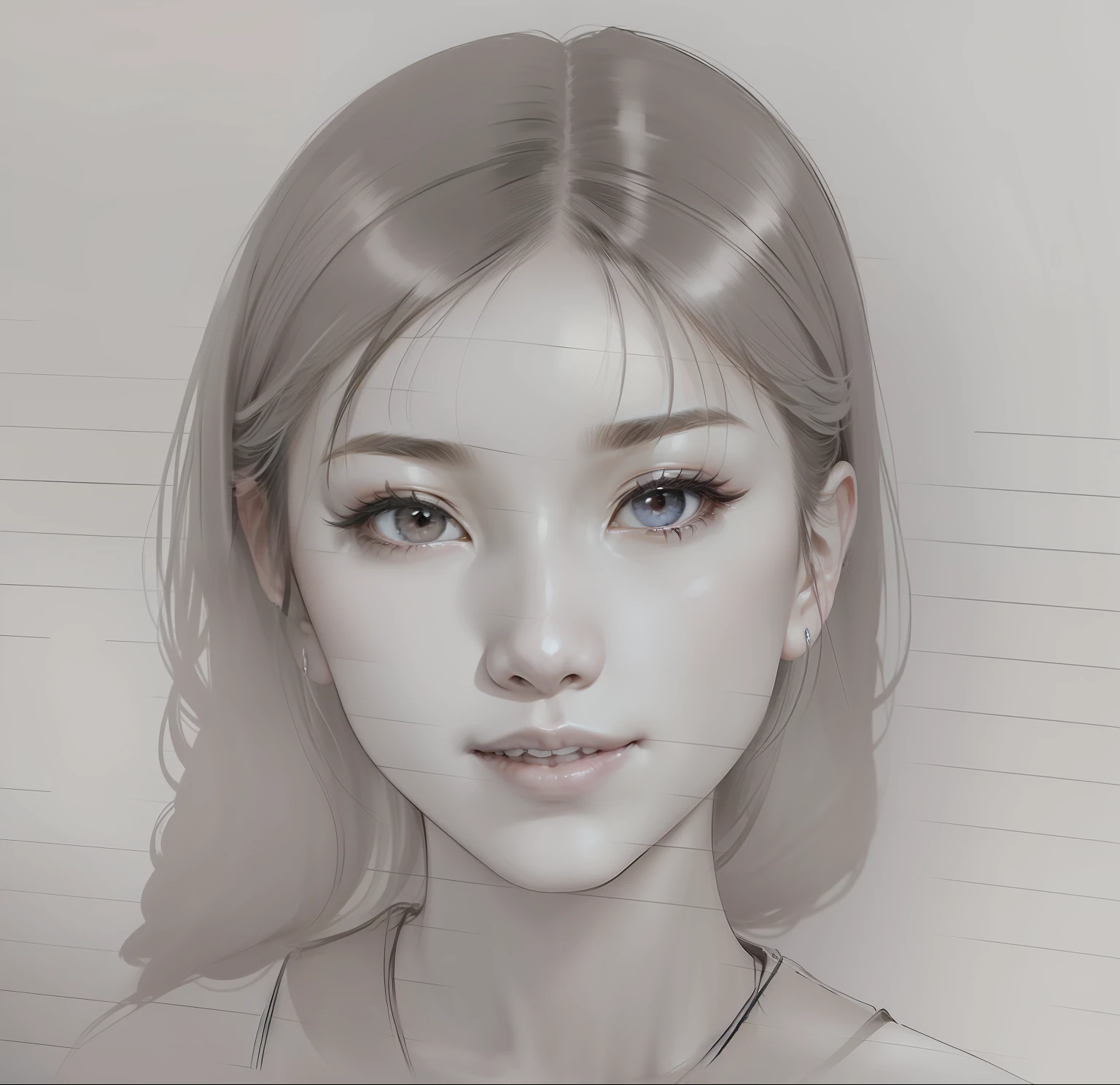Japanese woman in her 20s, big bust, cute with a smile, can win Miss Universe Making it into a live-action movie, giving it a skin-like feel  Bring it closer to the image you uploaded.