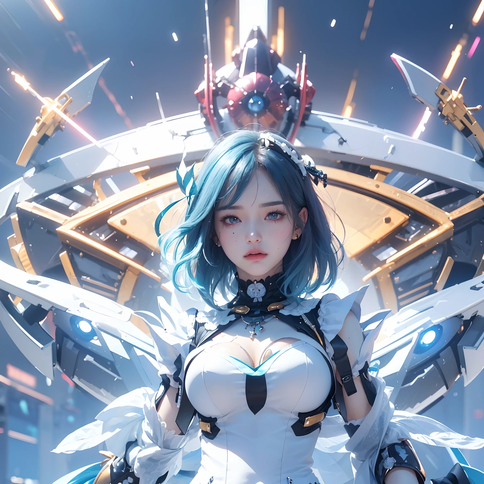 (Masutepiece: 1.3), (maximum resolution: 1.2), (Ultra HDTV: 1.2), cinematic lighting, 8K resolution, Eye and skin detail, detailed facial features, , ( Sharp focus: 1.2), (Face focus: 1.2) , Perfect style, Beautiful, sharp face, Anatomically accurate, Highly detailed skin and face structure, Eye detail, Double eyelids, Thin eyebrows, Glitter eyeliner: 1 Natural cheeks, Glossy skin, White skin: 1.2, (Lip gloss: 1.4), 、 (Shy look: 1.2), Skin and face texture detail, Detailed eyes, Double eyelids, Natural cheeks, , Glossy lips: 1.4, Protruding cleavage、(Large sperm count in breast: 1.4) (Large sperm count in thighs: 1.2) 、 blushing、shy、impatience、frustration、fear of embarrassing glaresknees open、open legs、masturbation behavior、chest stroking、white lingerie、black bra、shiny small flower necklaces and ears Socks Long、Sweating Thighs、Transparent Underwear、 20 years old, Neat and Clean Woman、Red Hair、Colored Hair、Short Hair, Big Tits, Upturned, Floor Sitting, Bedroom、(Complete Maid Outfits) perfect: 1.5)、short white hair