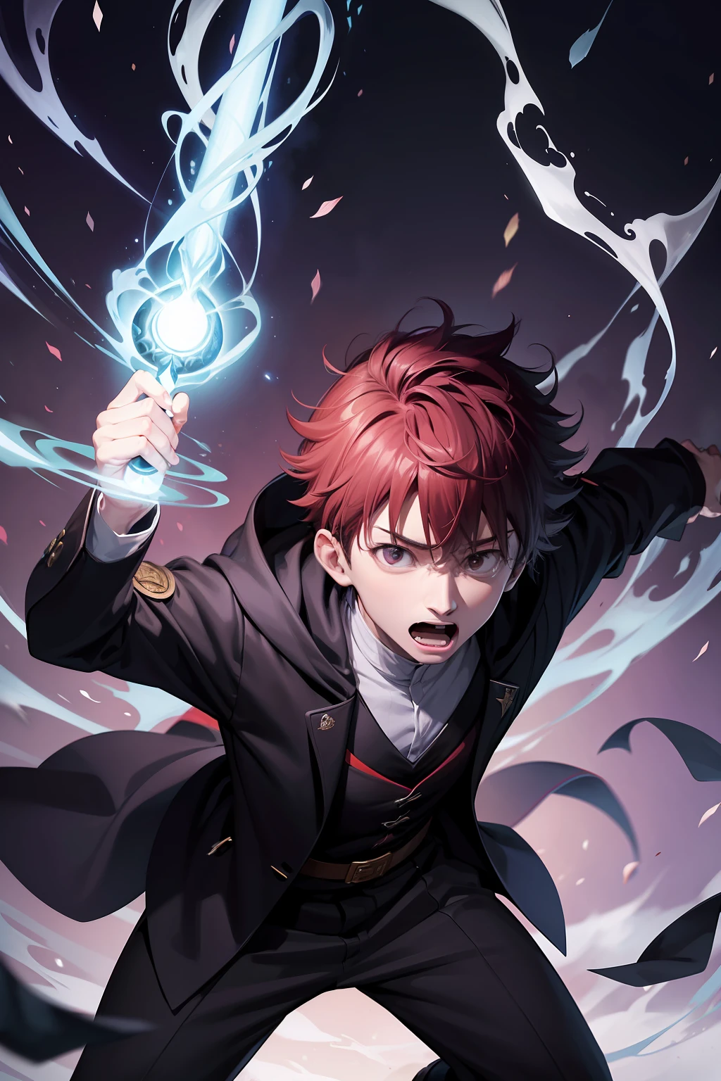 Harry Potter (Harry Potter) fusion Yuji Itadori (Jujutsu Kaisen): A young wizard facing magical threats and curses.