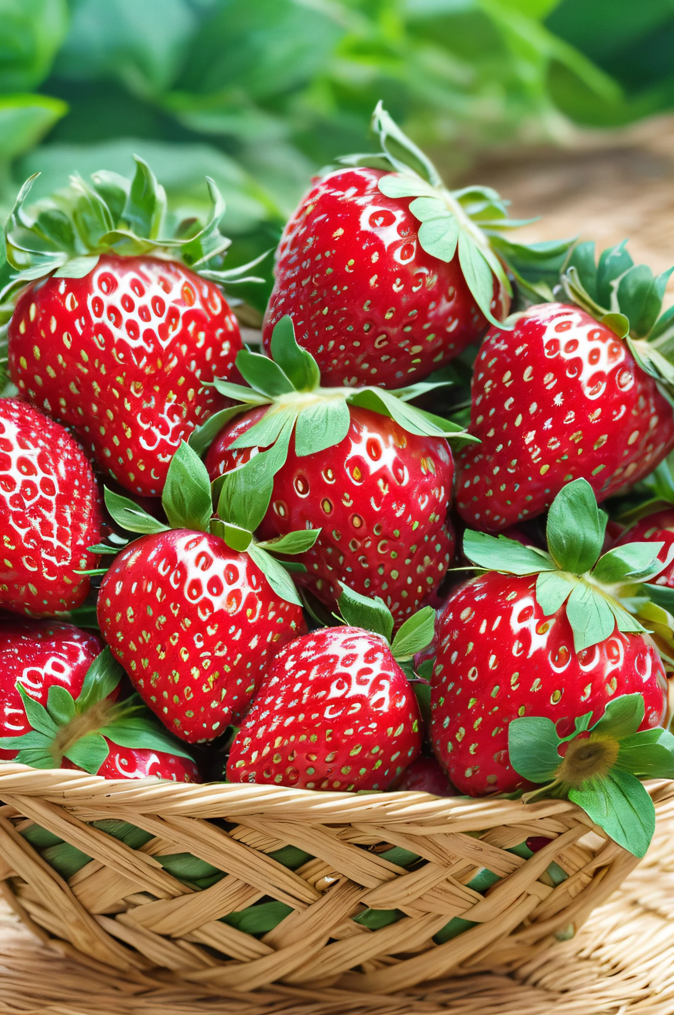 Strawberry Festival, HD real photo, perfect quality, sharp focus, colorful, intricate details, wonderful artwork, fantastic vivid and saturated colors, fantastic artwork, dynamic composition, dramatic lighting, epic realistic, award-winning illustration, strawberry garden, ripe strawberries, sunny , camera away, fun, digital painting, high quality, lots of strawberries, lots of strawberries, big basket with lots of strawberries, 8K --auto --s2