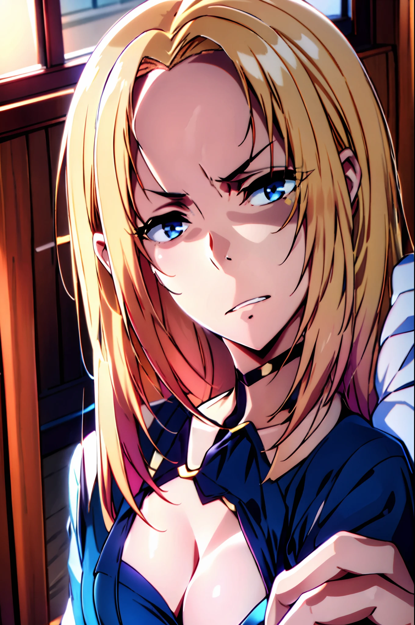 ((looking disgusted))